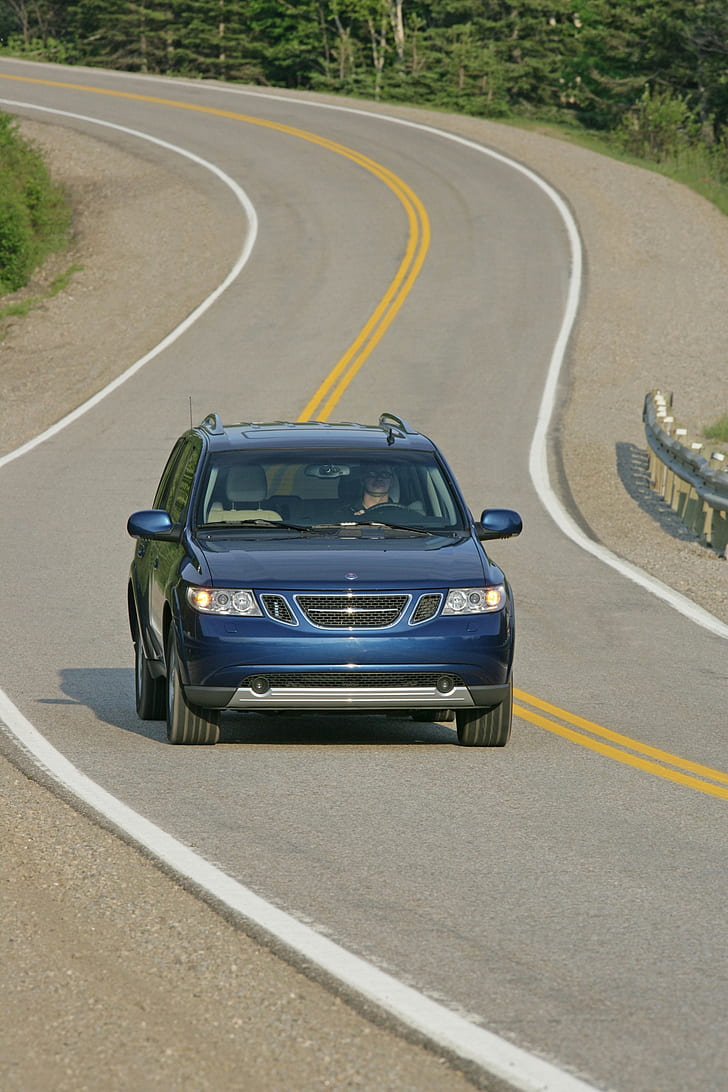 728x1092  HD обои: Saab 9-7X saab_97x_manu автомобиль | Обои Flare