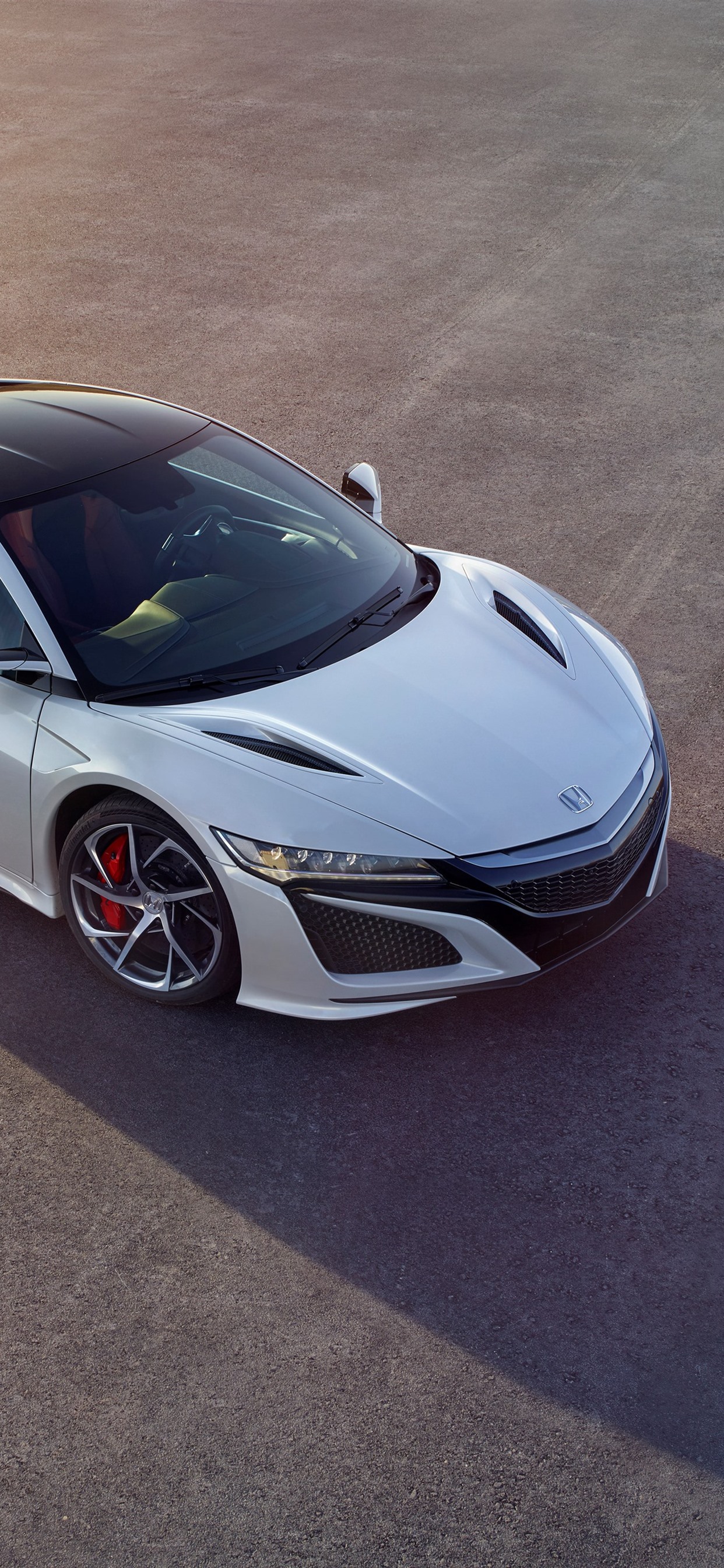 1242x2688   Iphone Wallpaper Honda Acura Nsx White Car - Mclaren Honda Nsx - 1242x2688 Обои - teahub.io 
