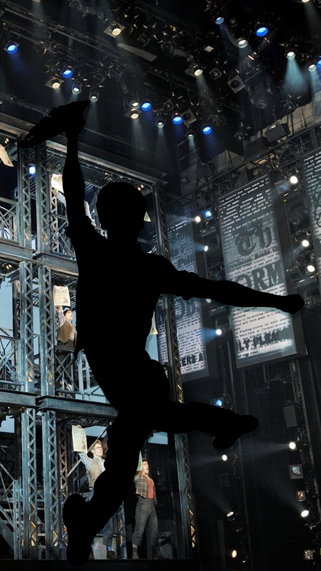 1080x1920  Broadway Backgrounds - Newsies - iPhone Backgrounds | Newsies Newsies Broadway Cast Broadway