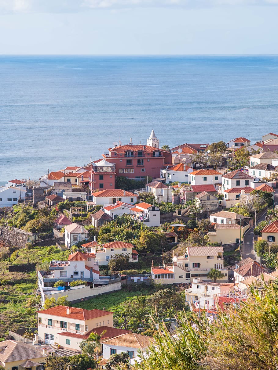 910x1213  HD обои: португалия jardim do mar сельский островок деревня пейзаж | Wallpaper Flare