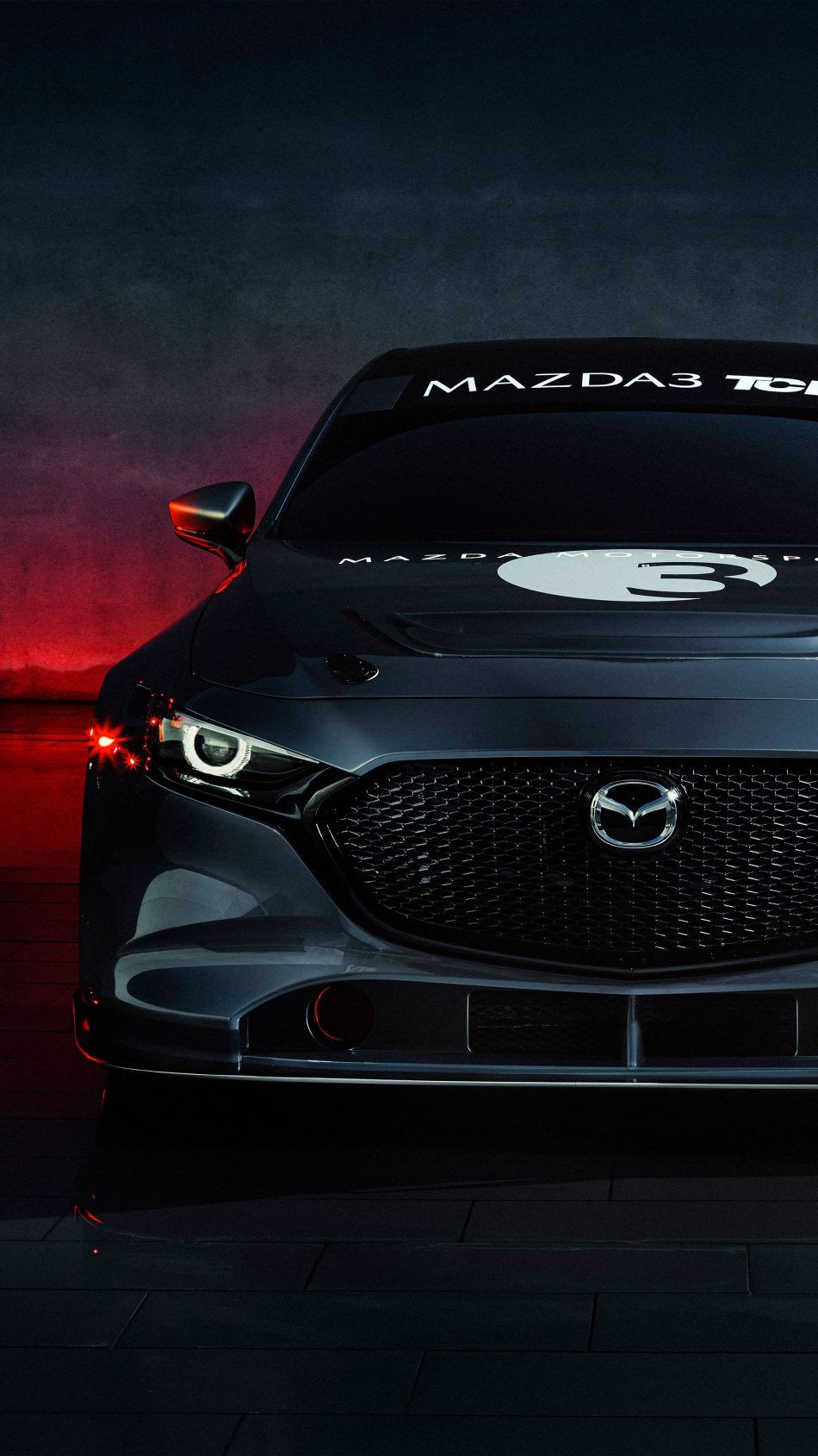 Mazda 3 TCR Race Car 2020 4K Ultra HD Мобильные обои | Mazda 3 Mazda 3 хэтчбек Mazda cars