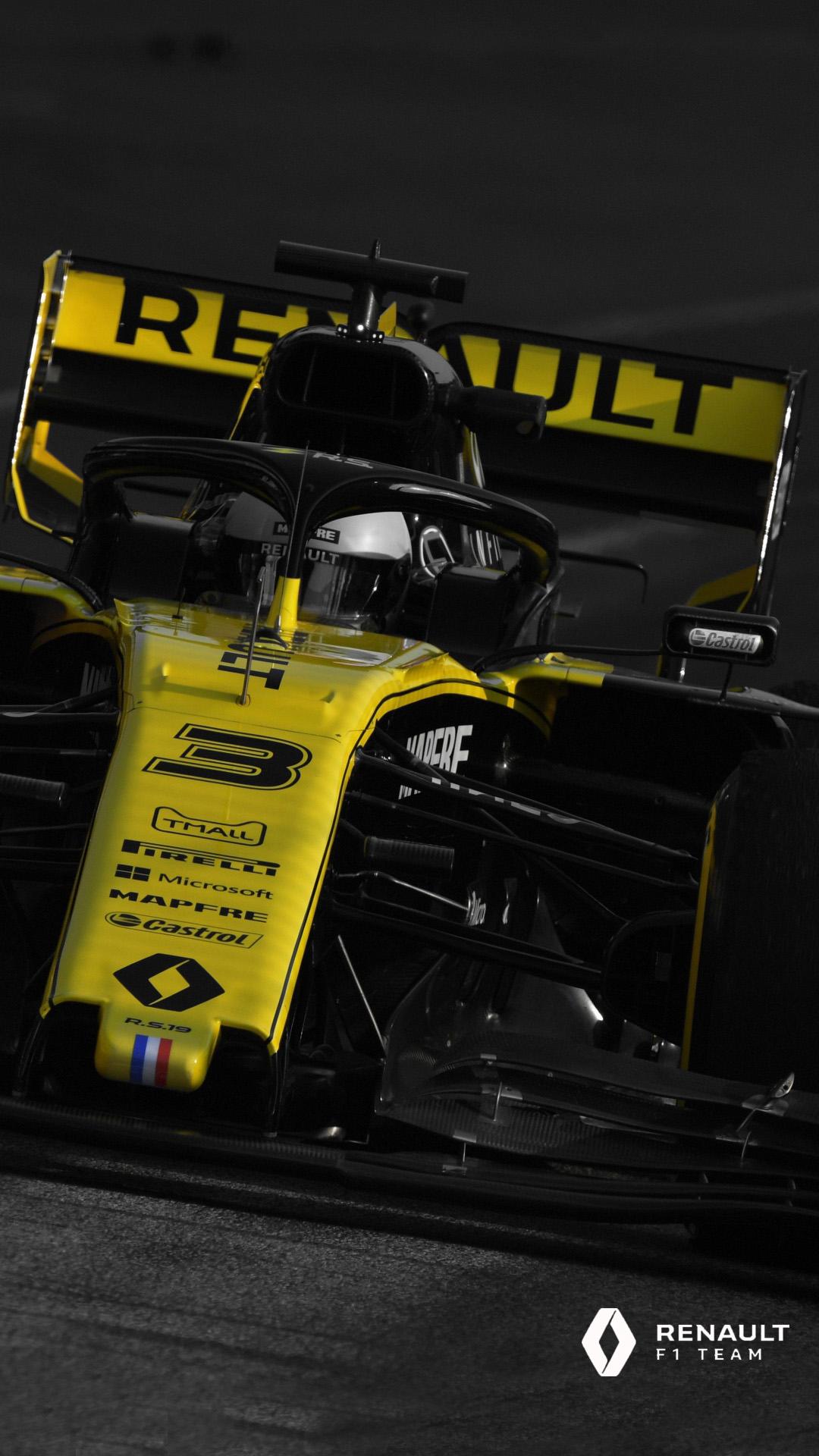 1080x1920   Даниэль Риккардо Renault - обои для телефона: formula1