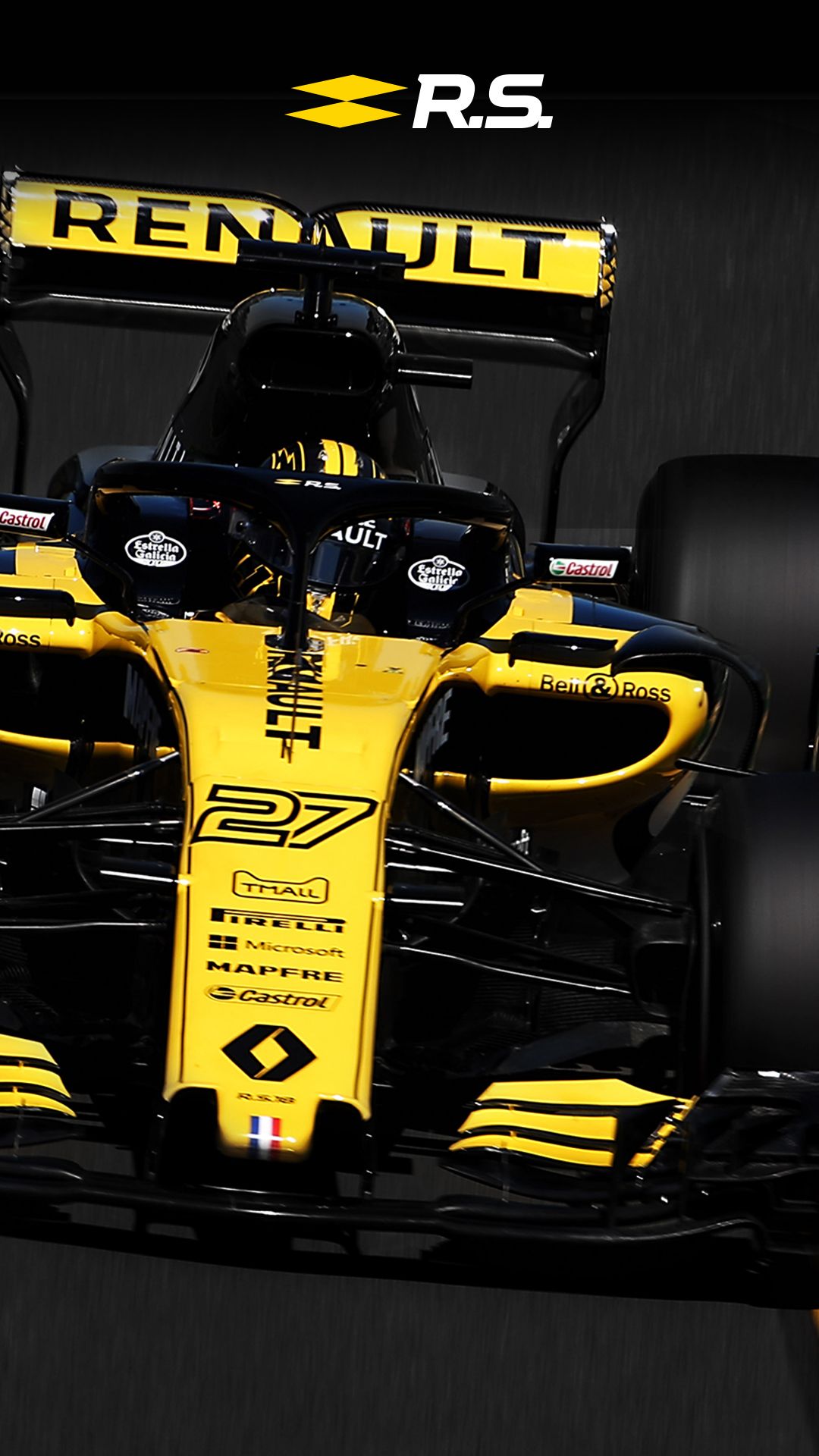 1080x1920  Renault F1 Phone 4k Wallpapers - Обои Cave