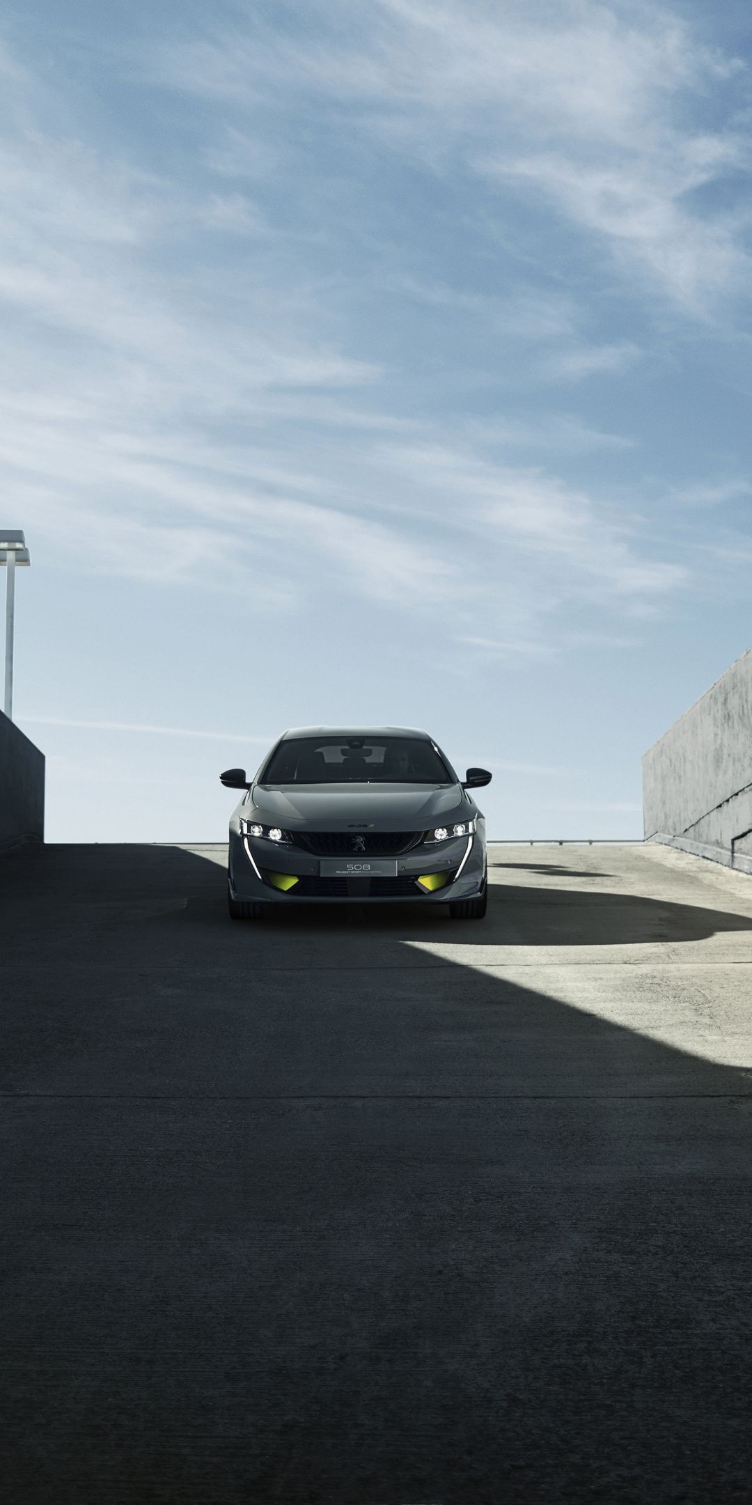 1080x2160  2019 Peugeot 508 серый 1080x2160 wallpaper | Peugeot 508 Обои с автомобилем Peugeot