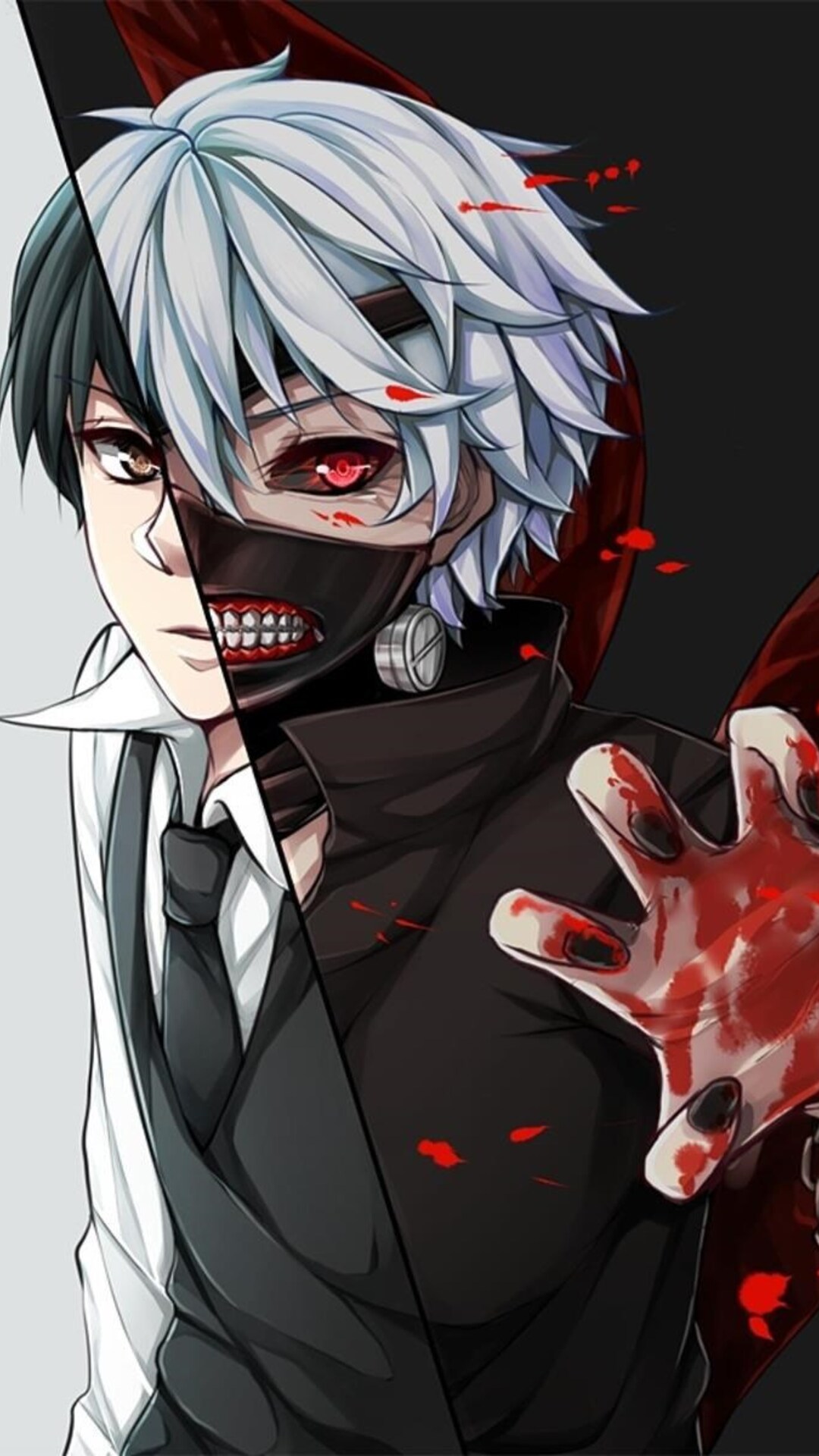 Tokyo Ghoul Ken Kaneki Phone Wallpaper by DarkMaster356 on DeviantArt