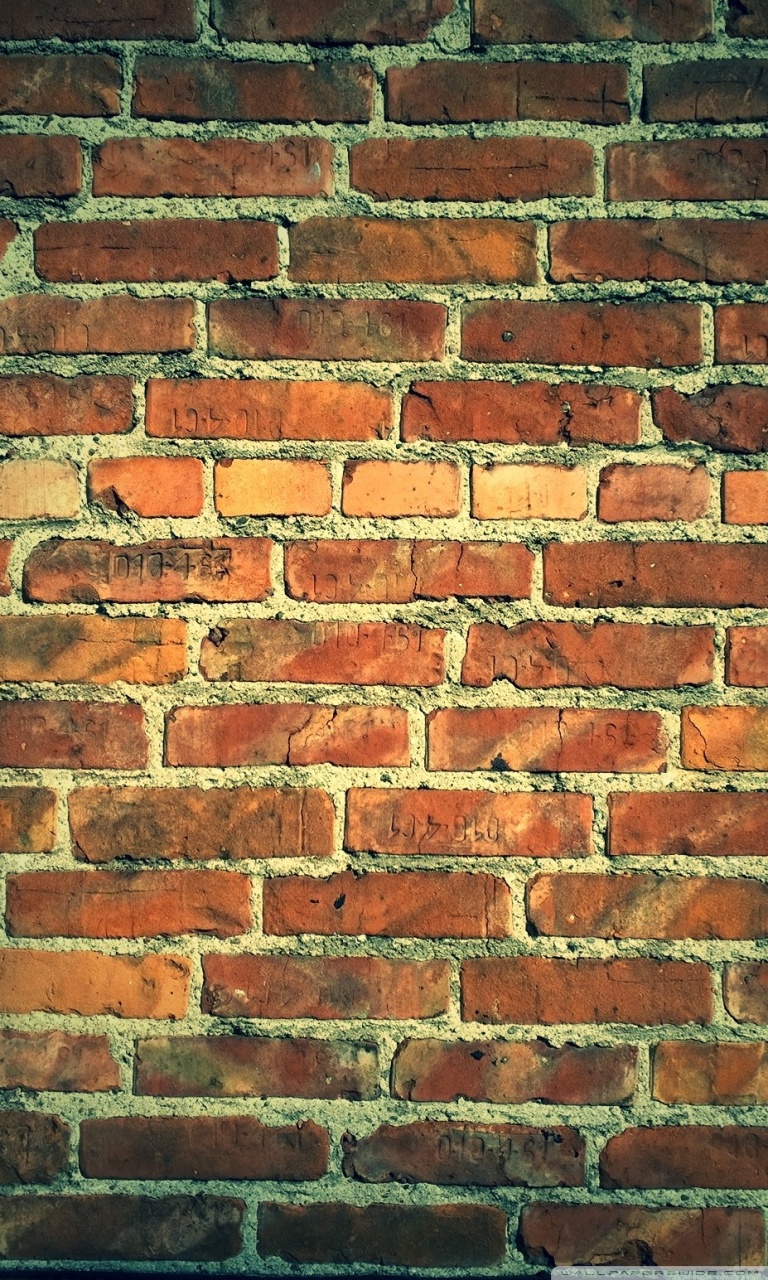 768x1280  Brick Wallpaper Mobile
