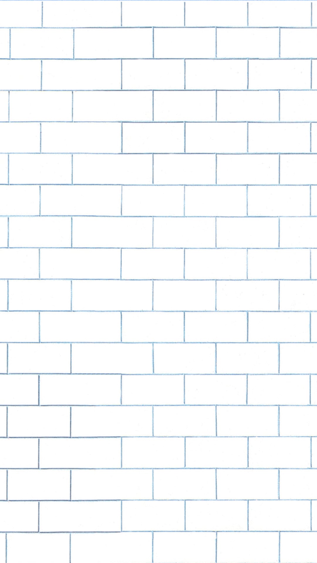 1080x1920   Обои из белого кирпича - EnJpg