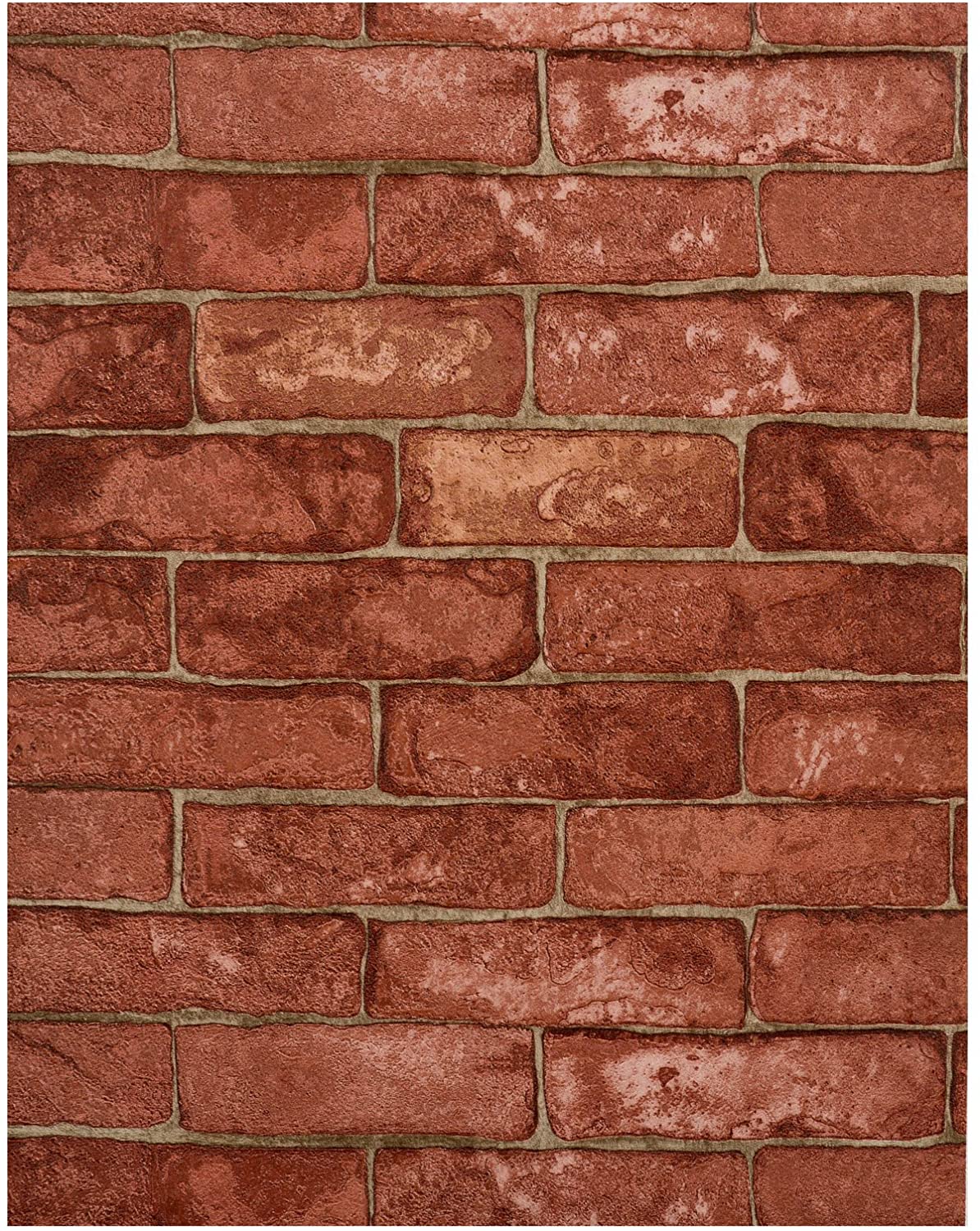 1194x1500  Amazon.com: York Wallcoverings RN1032 Современные деревенские кирпичные обои: благоустройство дома 