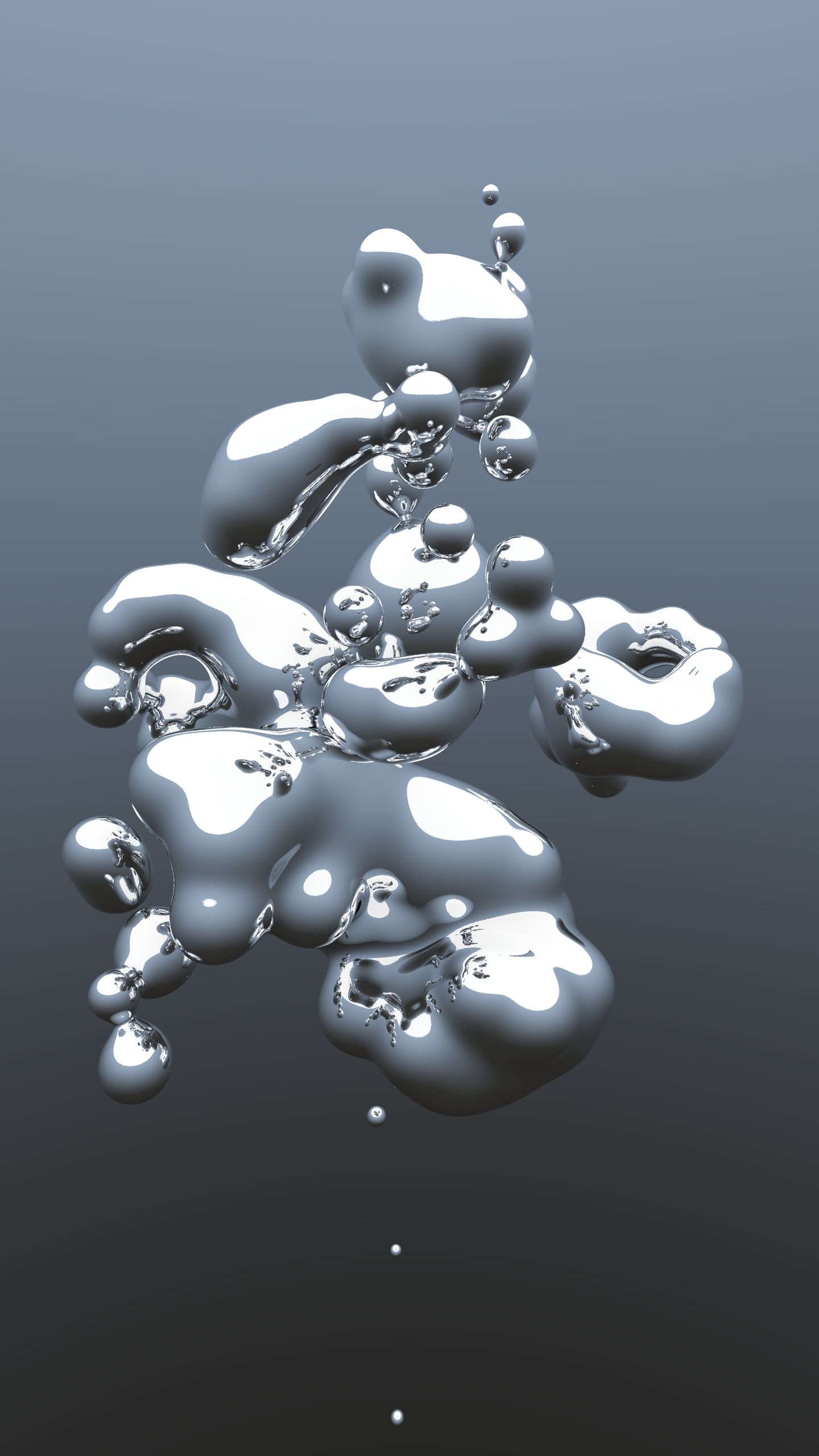 1440x2560  Жидкие металлические обои - Лучшие бесплатные фоны из жидкого металла - WallpaperAccess