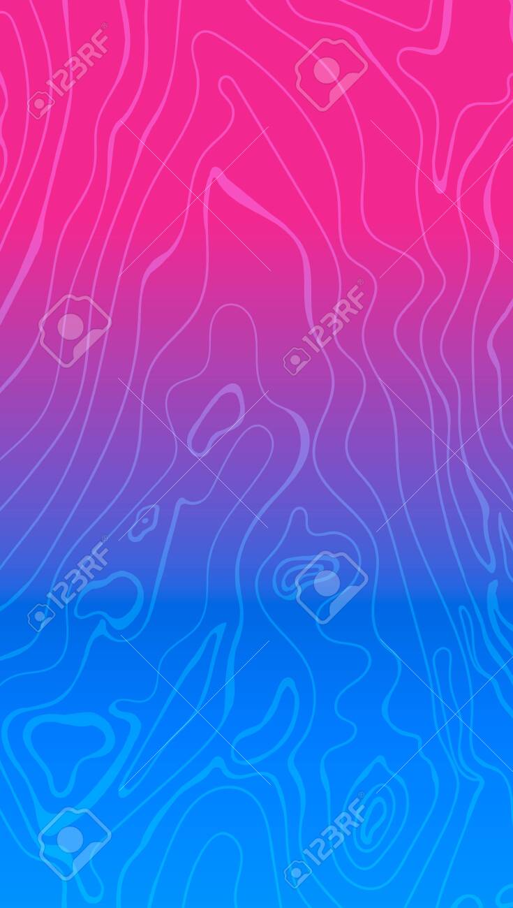 735x1300  Design Purple Color Graphic Background For Phone. Красочные обои для рабочего стола. Клипарты и векторы, Набор Иллюстраций Без Оплаты Отчислений. Изображение 137722446 .