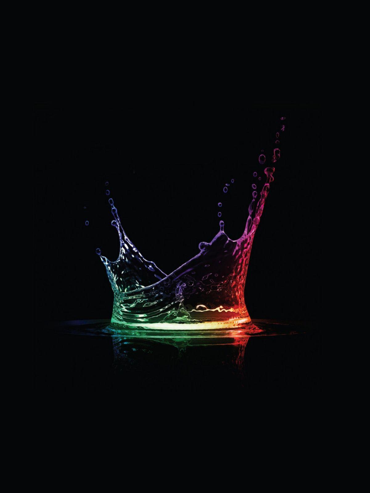 1200x1600   Rainbow Water Drops Wallpapers - Wallpaper Cave
