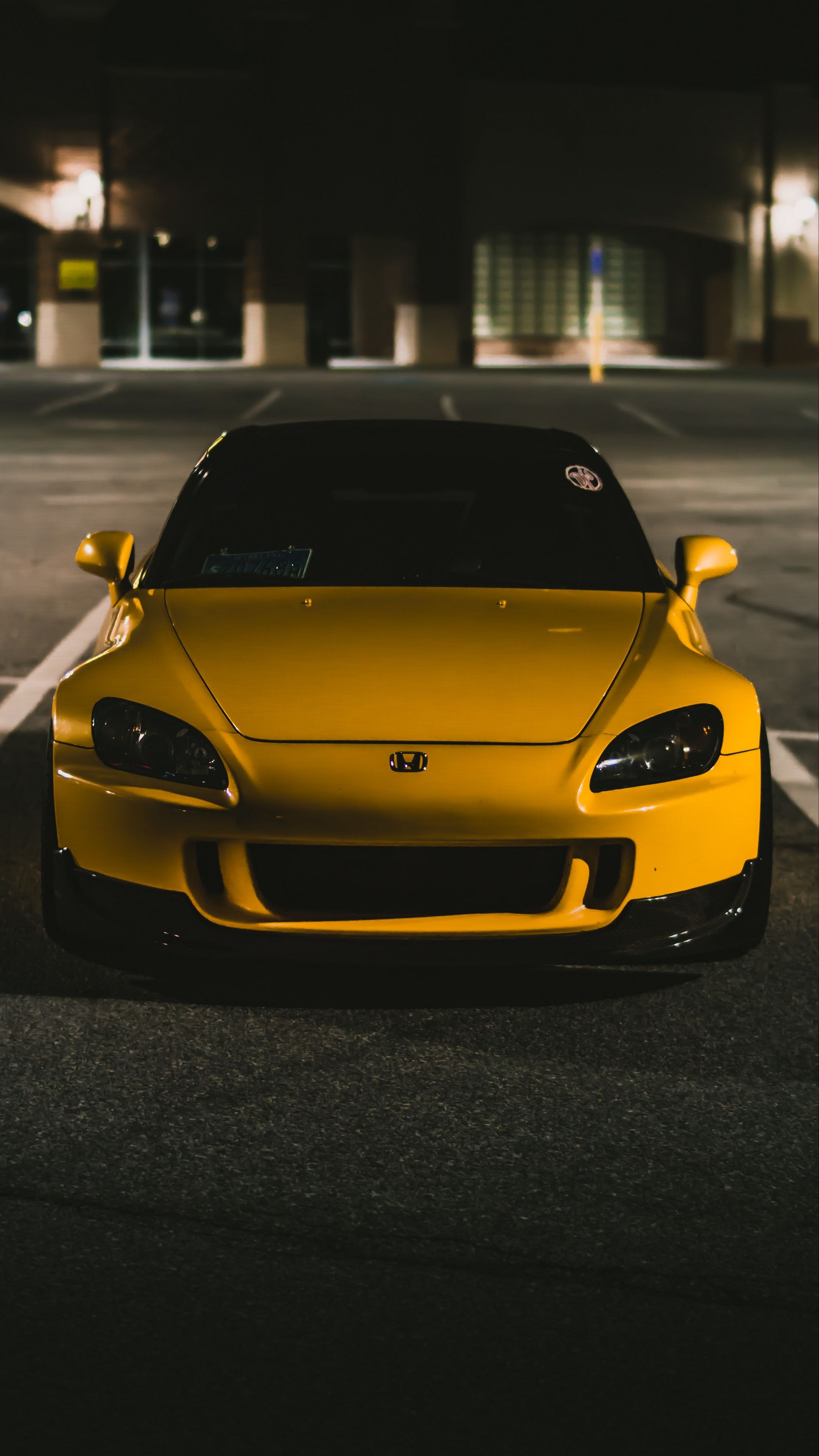 2160x3840  Cars # hondas2000 #honda #yellow #wallpapers hd 4k фон для android :) | Обои с автомобилем Honda s2000 Honda