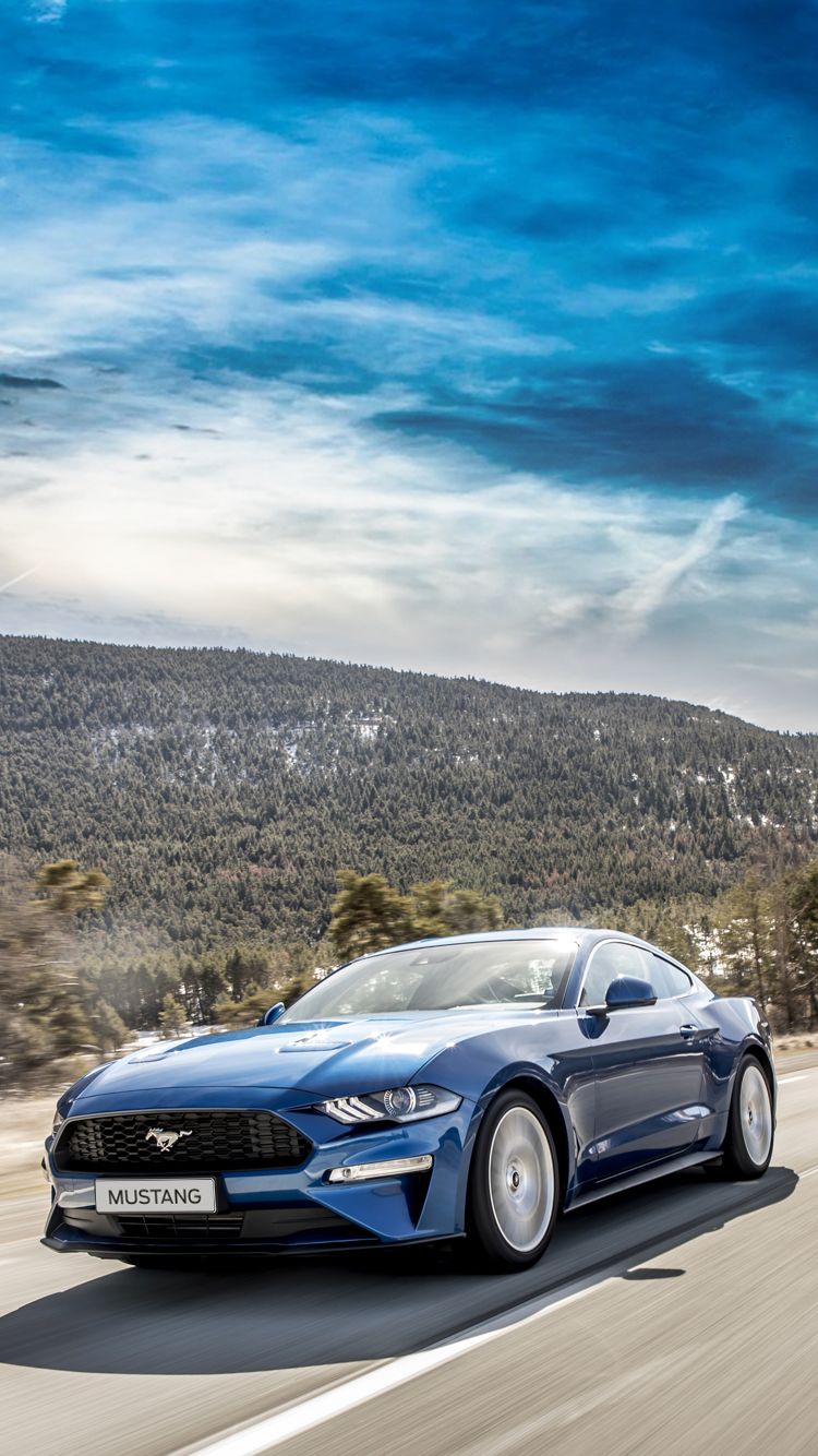 750x1334  Ford Mustang 2018 | Универсальный телефон Обои / фоны Супер автомобиль Спорткар Ford Mustang 2018 Iphone | HTC | S… | Форд Мустанг обои Мустанг Форд Мустанг