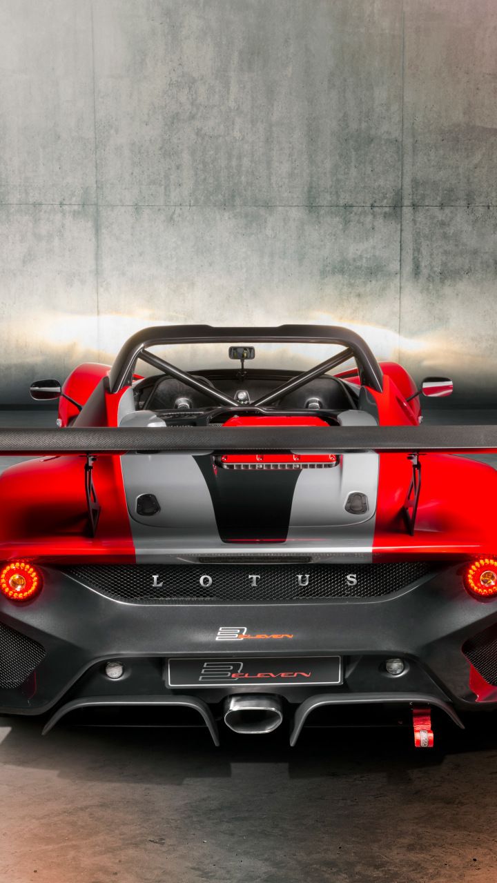 720x1280  Lotus 3 Eleven 430 сзади автомобиль 720x1280 wallpaper | Автомобиль Вид сзади Lotus