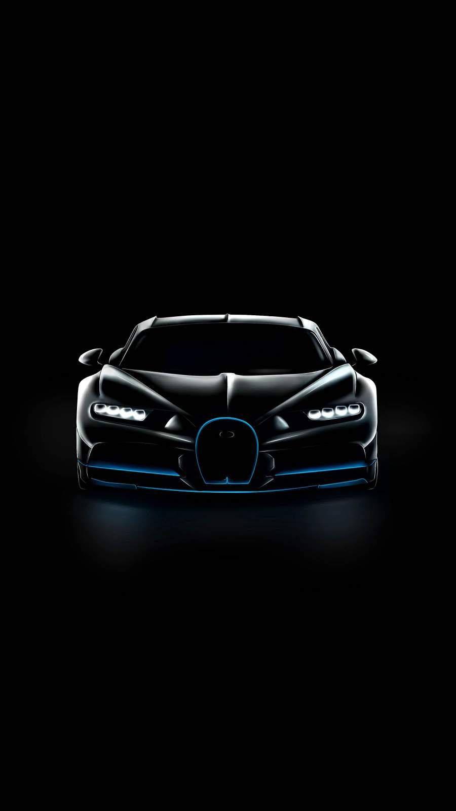 900x1600 Bugatti Chiron Black iPhone Обои | Bugatti Chiron черный обои Bugatti Обои для iphone Автомобиль