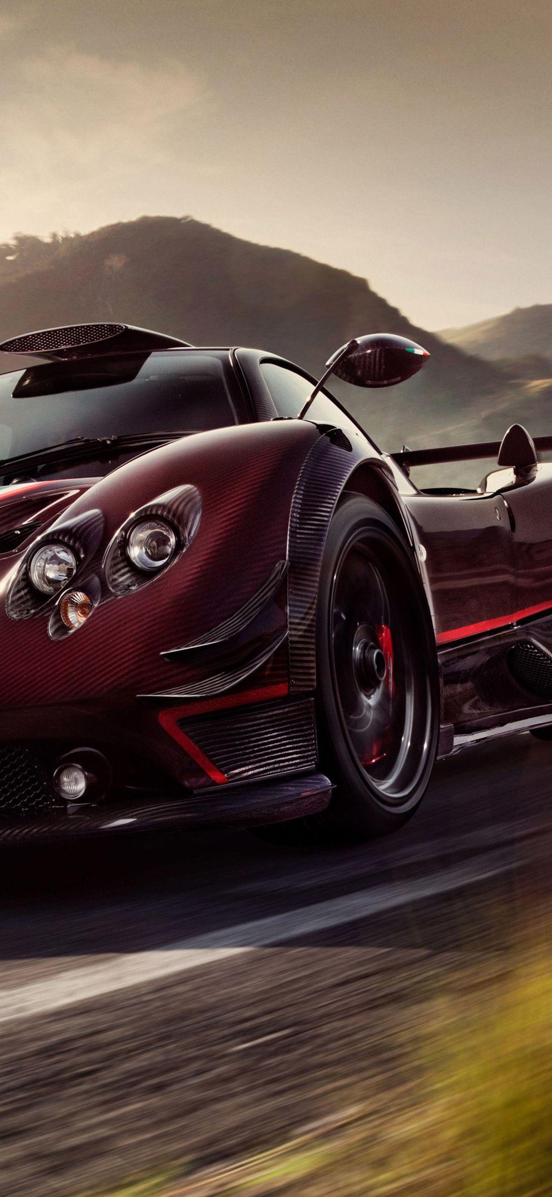 1125x2436  Pagani Huayra iPhone Обои - Обои Cave