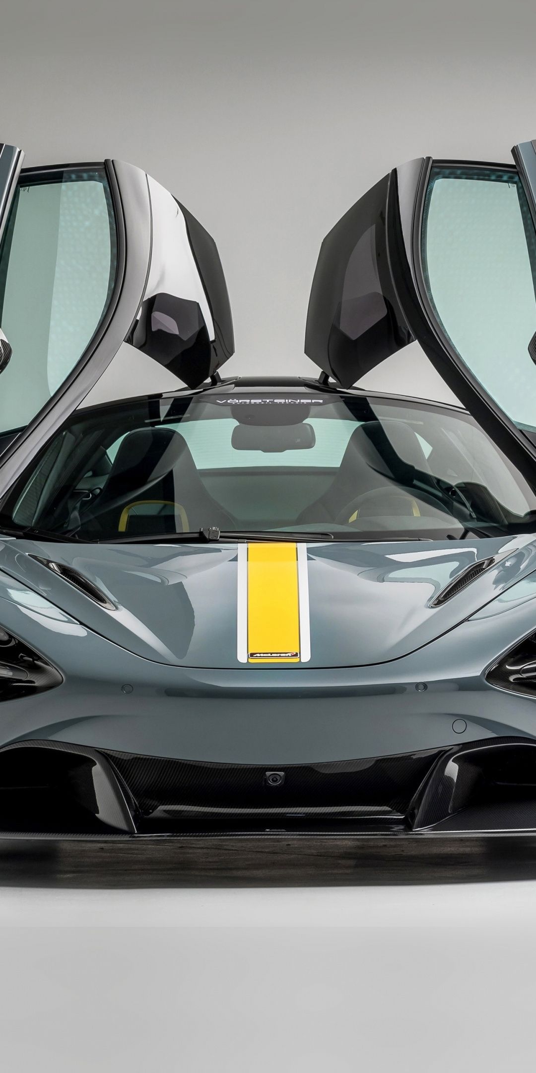 1080x2160  Серебряный спортивный автомобиль McLaren 720S 1080x2160 wallpaper | Спортивный автомобиль Автомобиль Mclaren