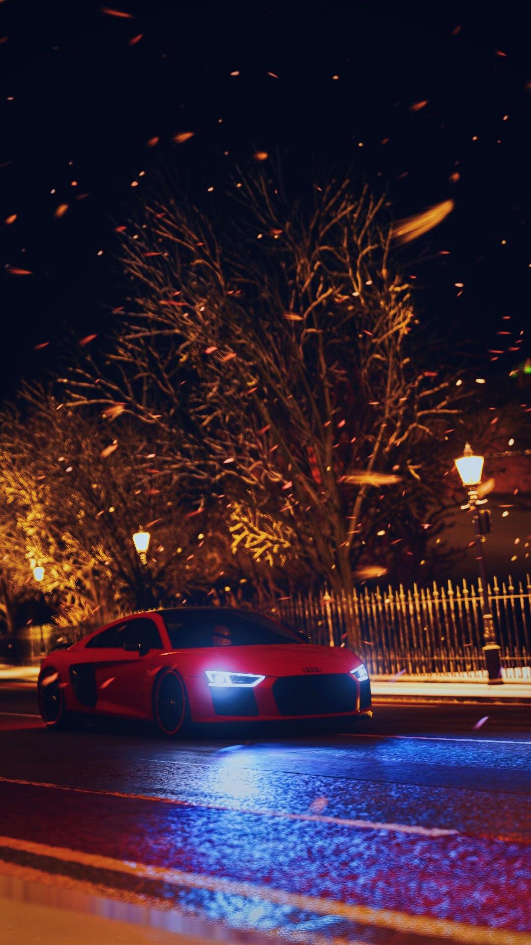 1080x1920  Audi R8 зимние обои: ForzaHorizon