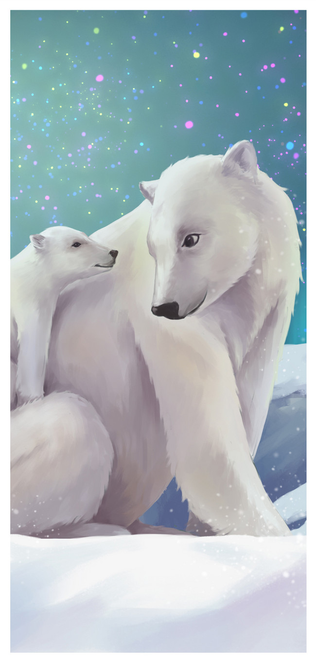 650x1361  Polar Bear Обои для мобильного телефона обои скачать бесплатно-400445365 -Lovepik .com 