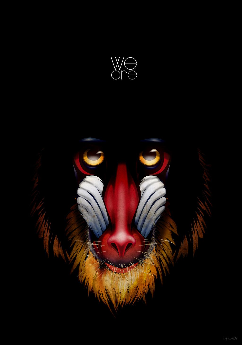 1024x1463  Mandrill Wallpapers - Лучшие бесплатные фоны Mandrill - WallpaperAccess