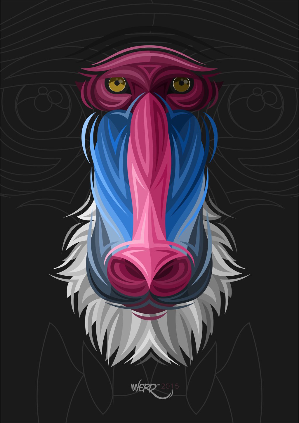 1024x1447  Fire Mandrill Phone Wallpaper 2220x1080 от octobomb на DeviantArt