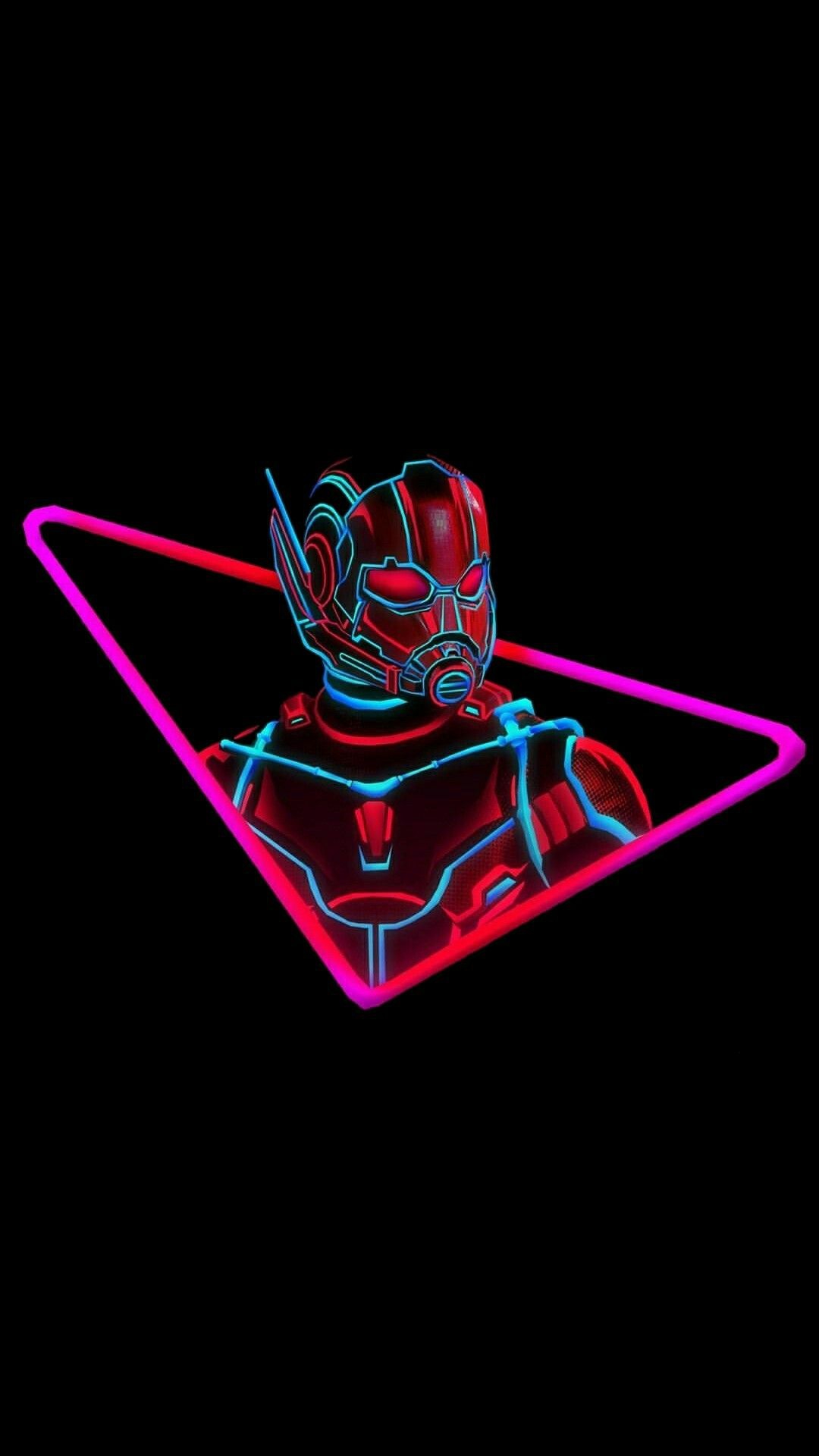 1080x1920  Ant Man Neon Wallpaper - iPhone Wallpapers: iPhone Wallpapers