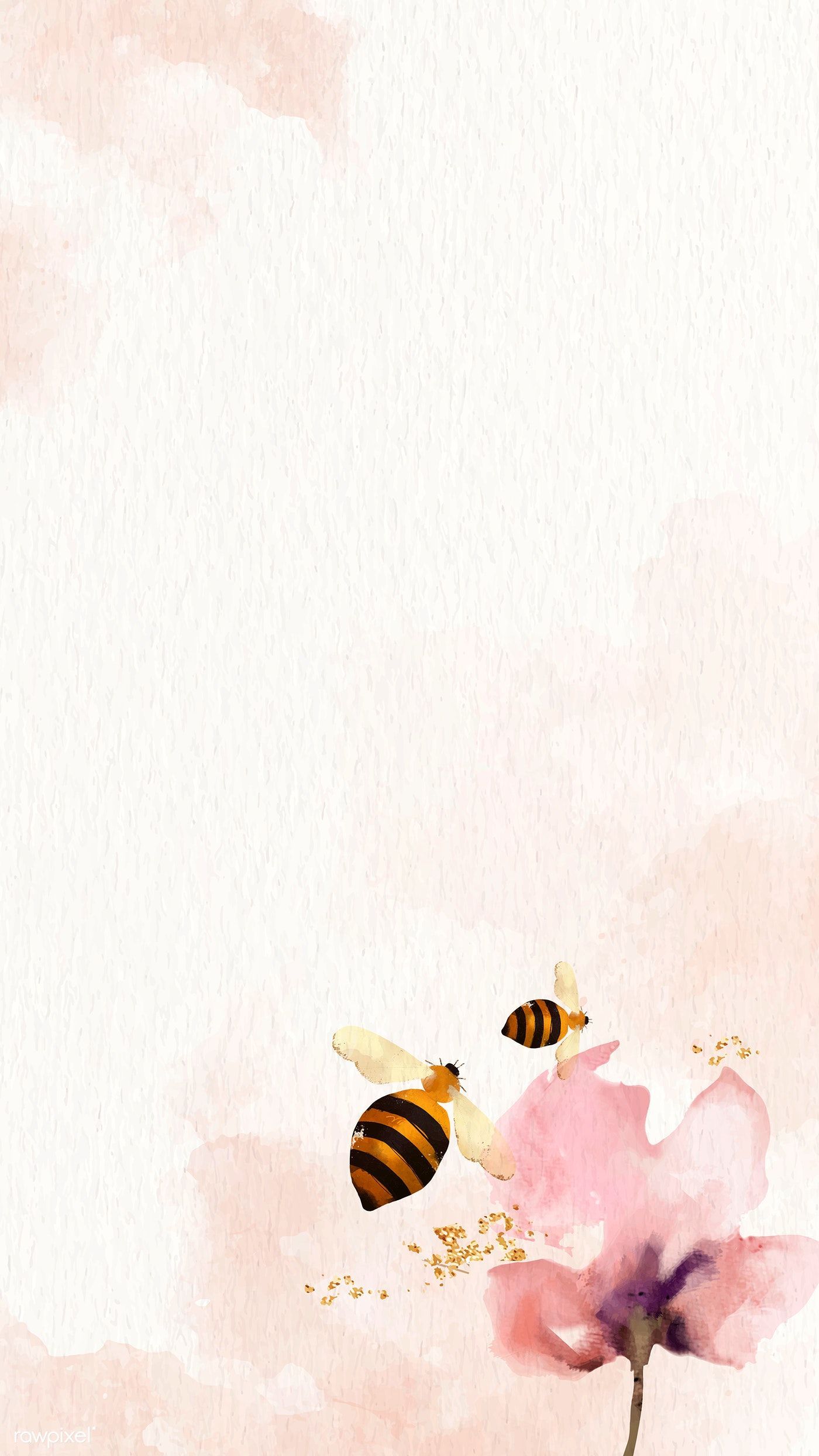 1400x2488  Honey Bee Phone Wallpapers - Обои Cave