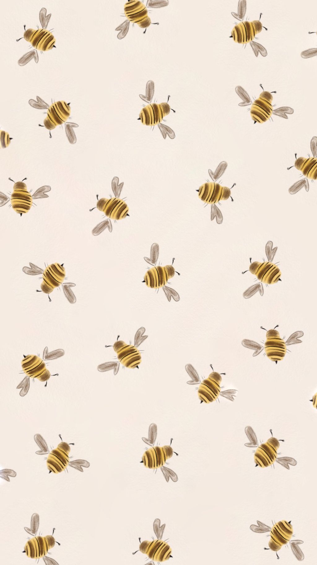 1024x1820  Bee wallpaper | Пастельные обои для iphone Эстетические пастельные обои Обои для рабочего стола 