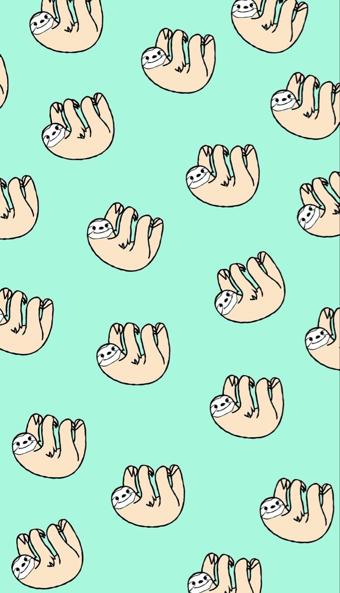 689x1200   Sloth Wallpaper Регистрация - Alice Thorpe