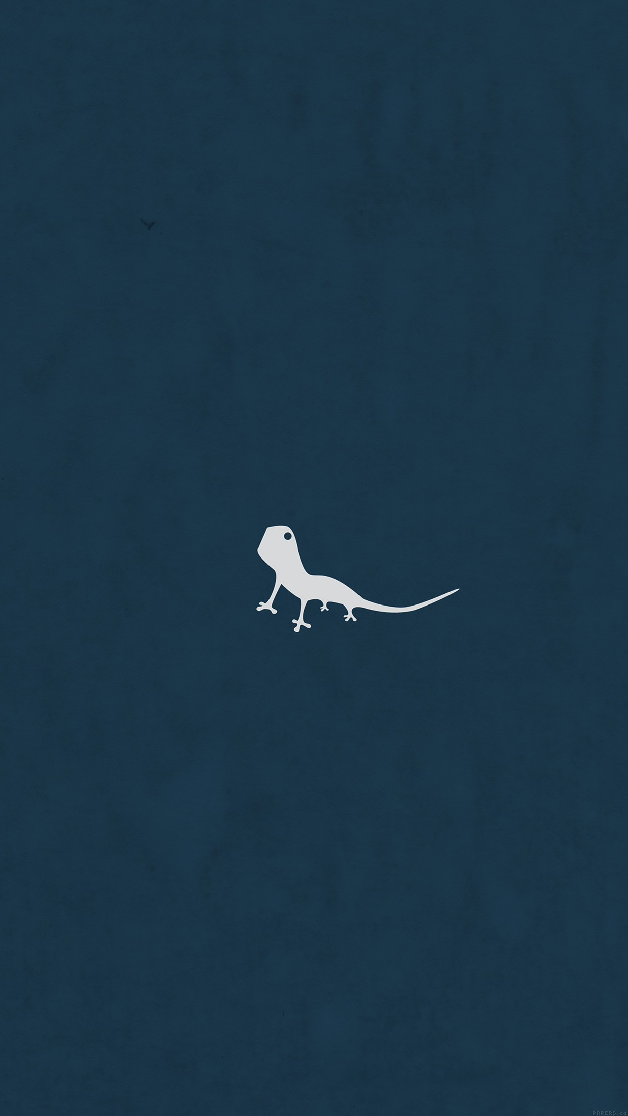 1242x2208  Lizard Blue Animal Minimal Simple Art Android Wallpaper - Ящерица (# 3221954) - HD Wallpaper \ u0026 Backgrounds Download
