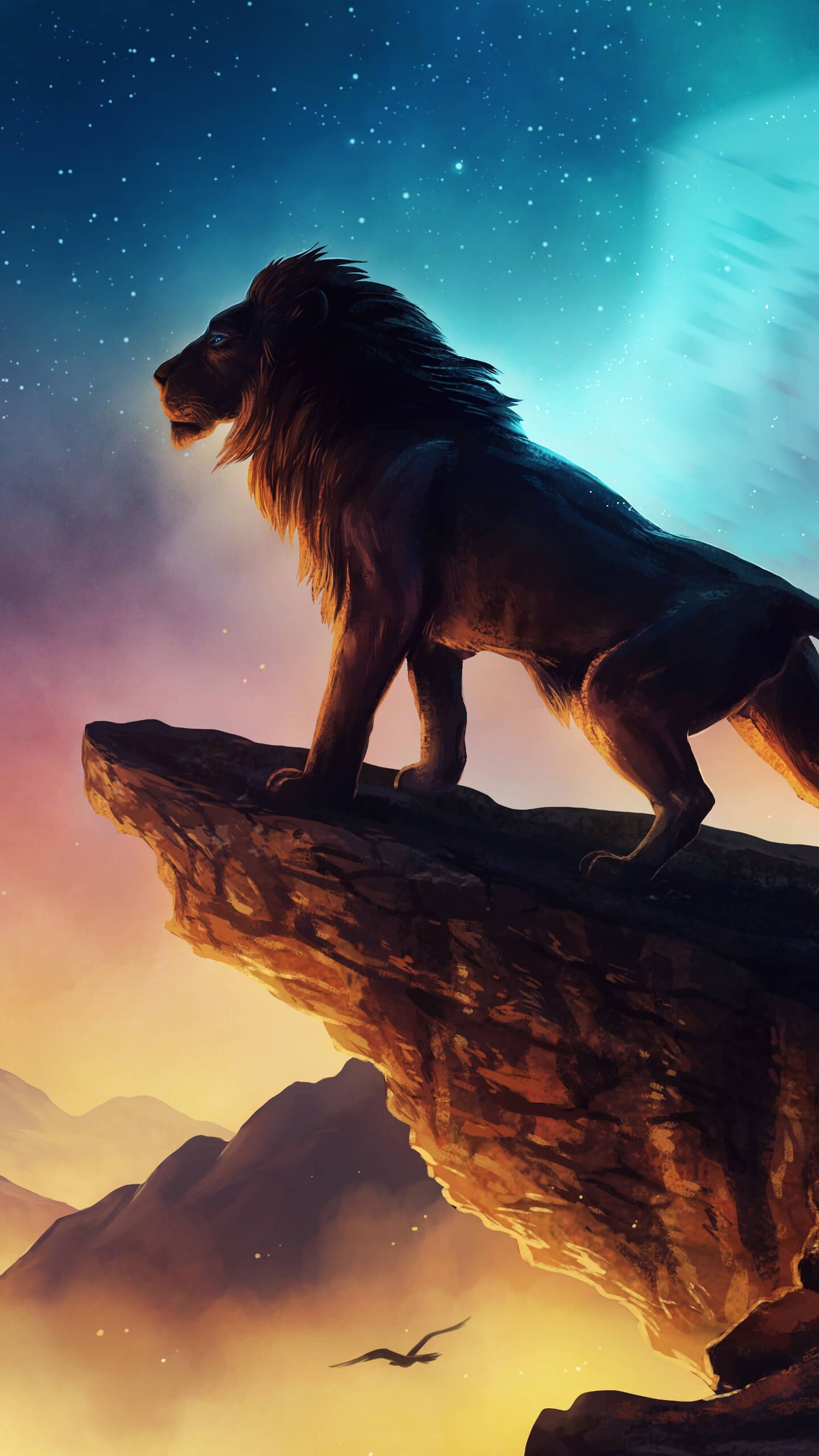 1440x2560 Lion King Обои - Лучшие бесплатные фоны с изображением короля льва - WallpaperAccess