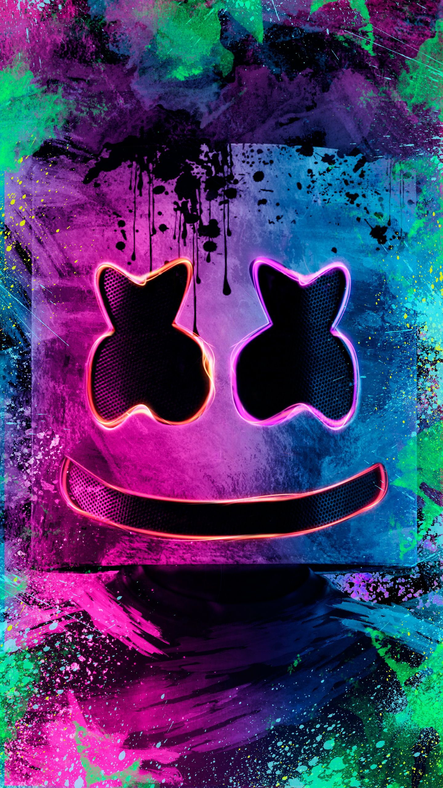 1440x2560 » Marshmello Wallpapers - Лучшие фоны 4k Загрузить [100+ HD] «