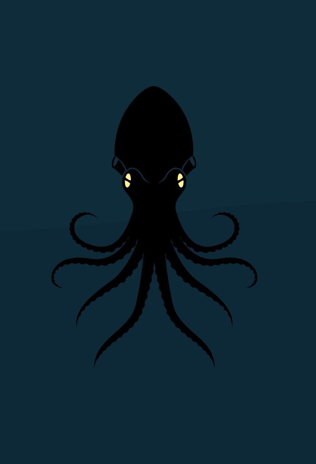 1041x1526  Octopus Wallpapers - Обои Cave