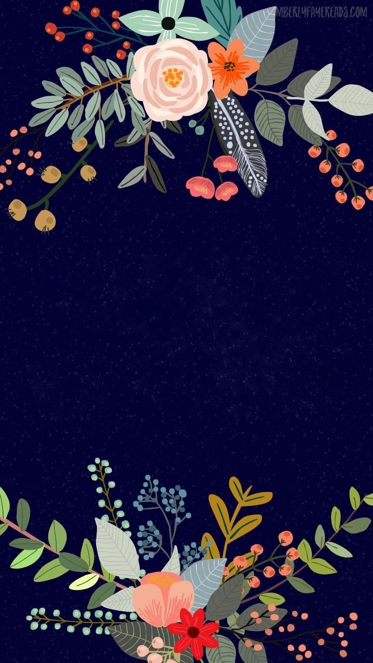 750x1334  Floral Cell Wallpaper. Бесплатные обои для телефона или фон. Красивые цветочные обои для iPhone! … | Цветочные обои для телефона Бесплатные обои для телефона Цветочные обои 