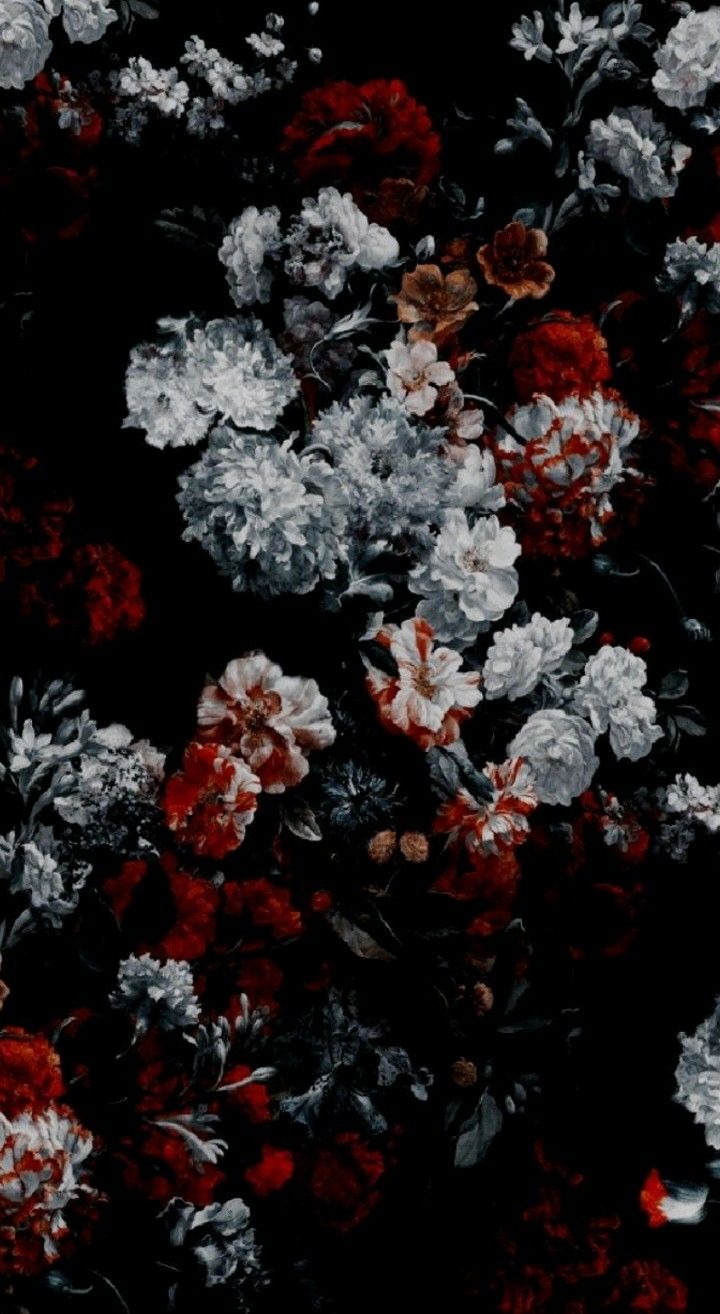 Тёмные цветы Эстетика