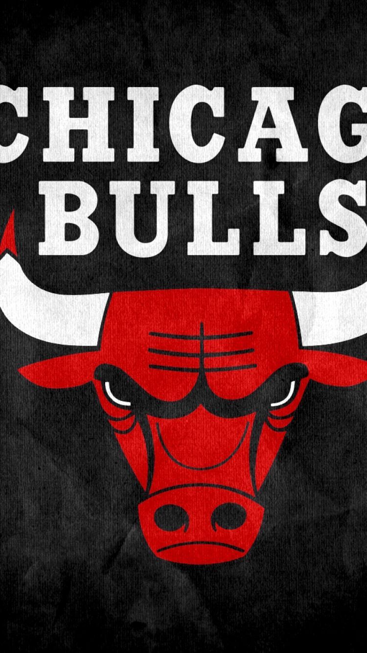 750x1334  Bulls Logo Wallpapers Group (68 +) 