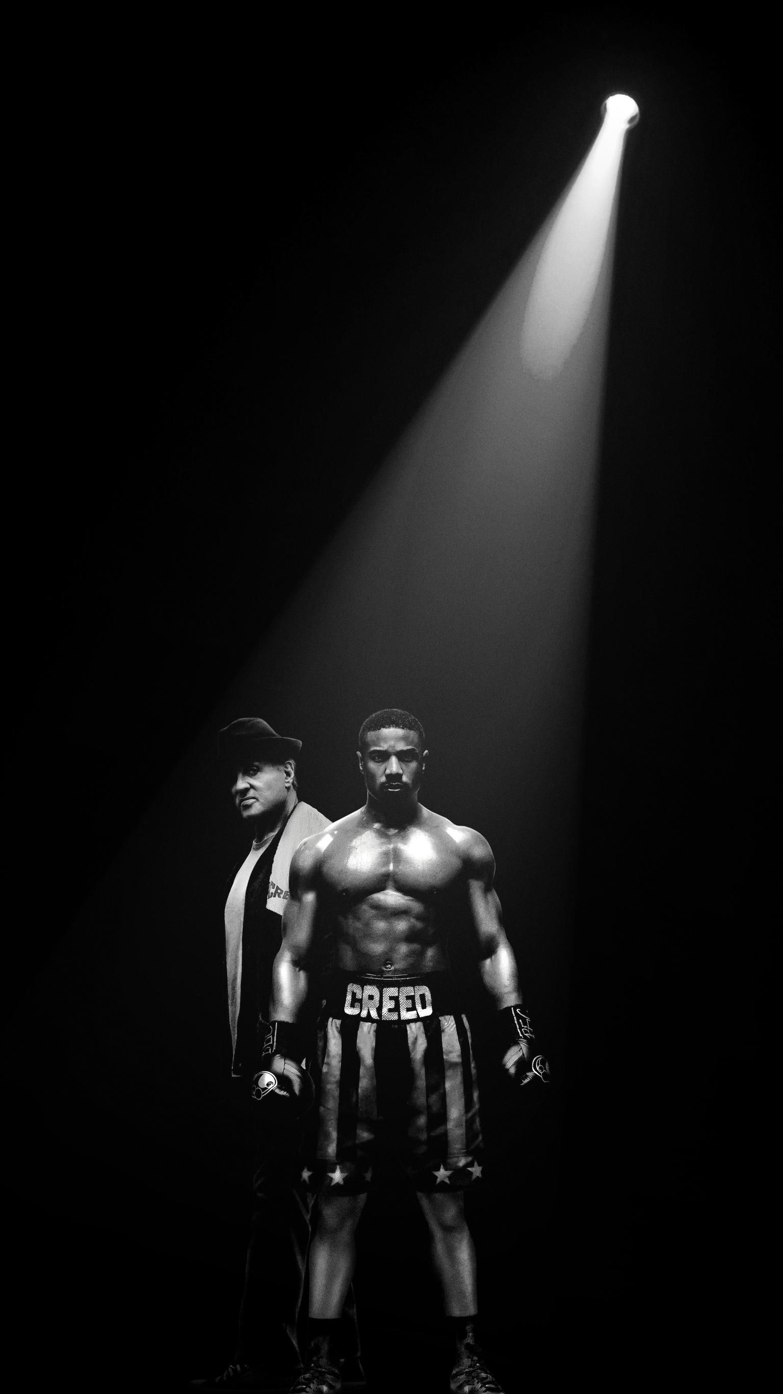 1536x2732 Creed II (2018) Обои для телефона | Moviemania | Creed movie Rocky Balboa Movie wallpapers