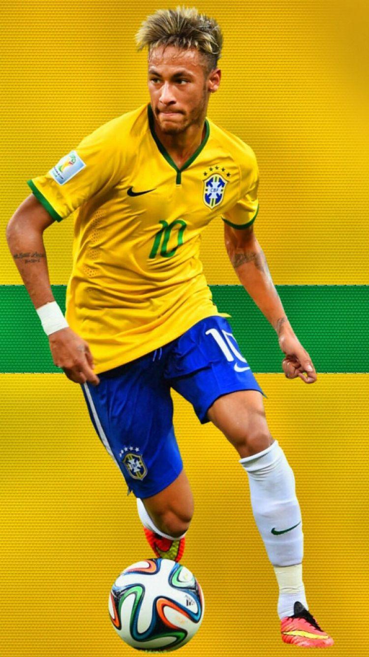 750x1334  Brazil Team 2018 Wallpapers - Обои Cave