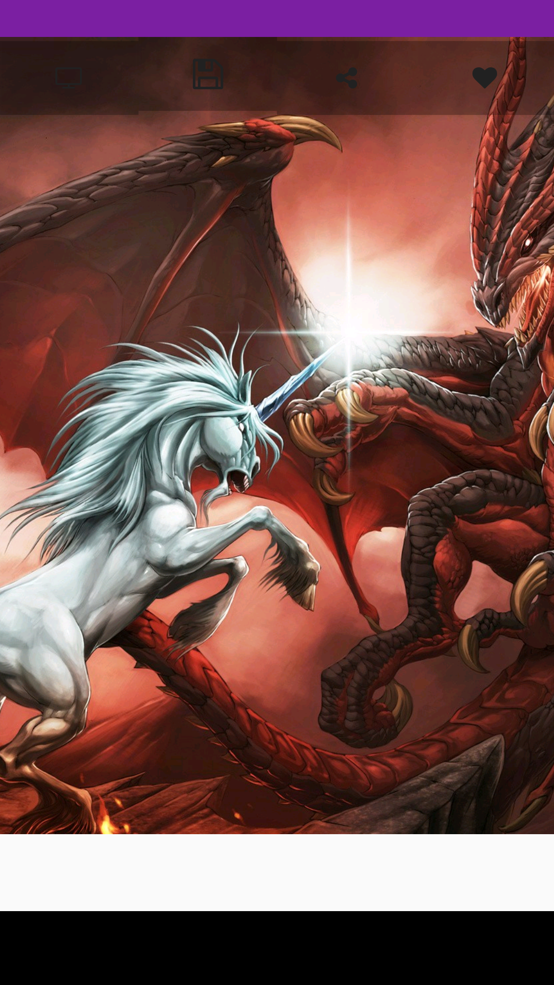 1080x1920  Amazon.com: Дракон и Единорог Обои: Магазин приложений для Android