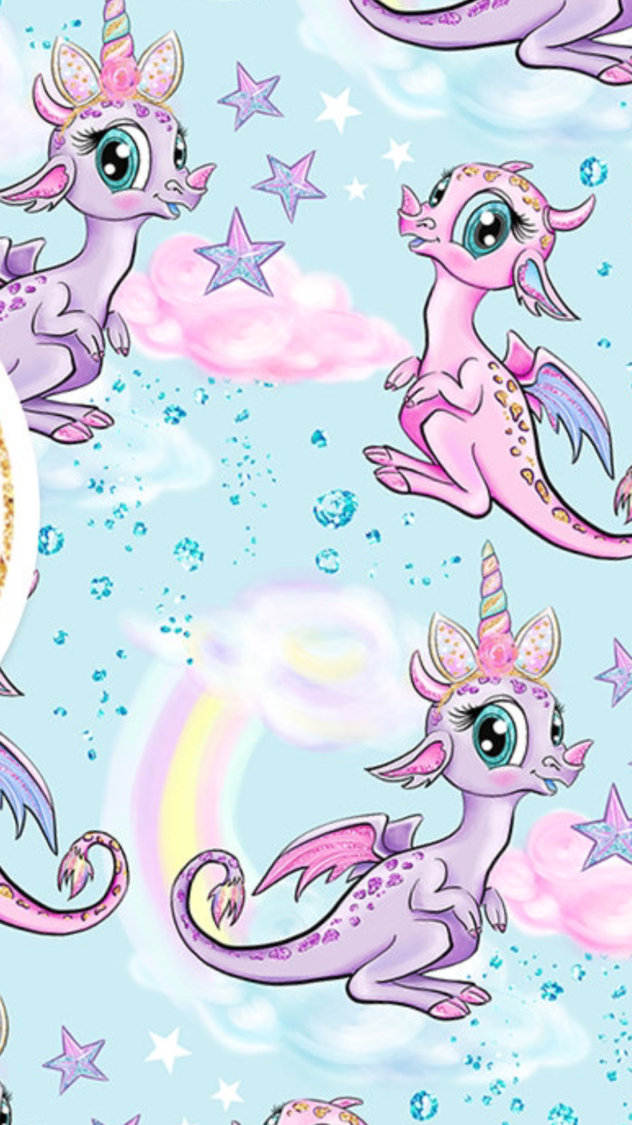 1242x2208   ❊ ᎥᏢ hσnє Ꮃ αllpαpєrѕ❊ | Фея обои Русалка обои Дракон картинки