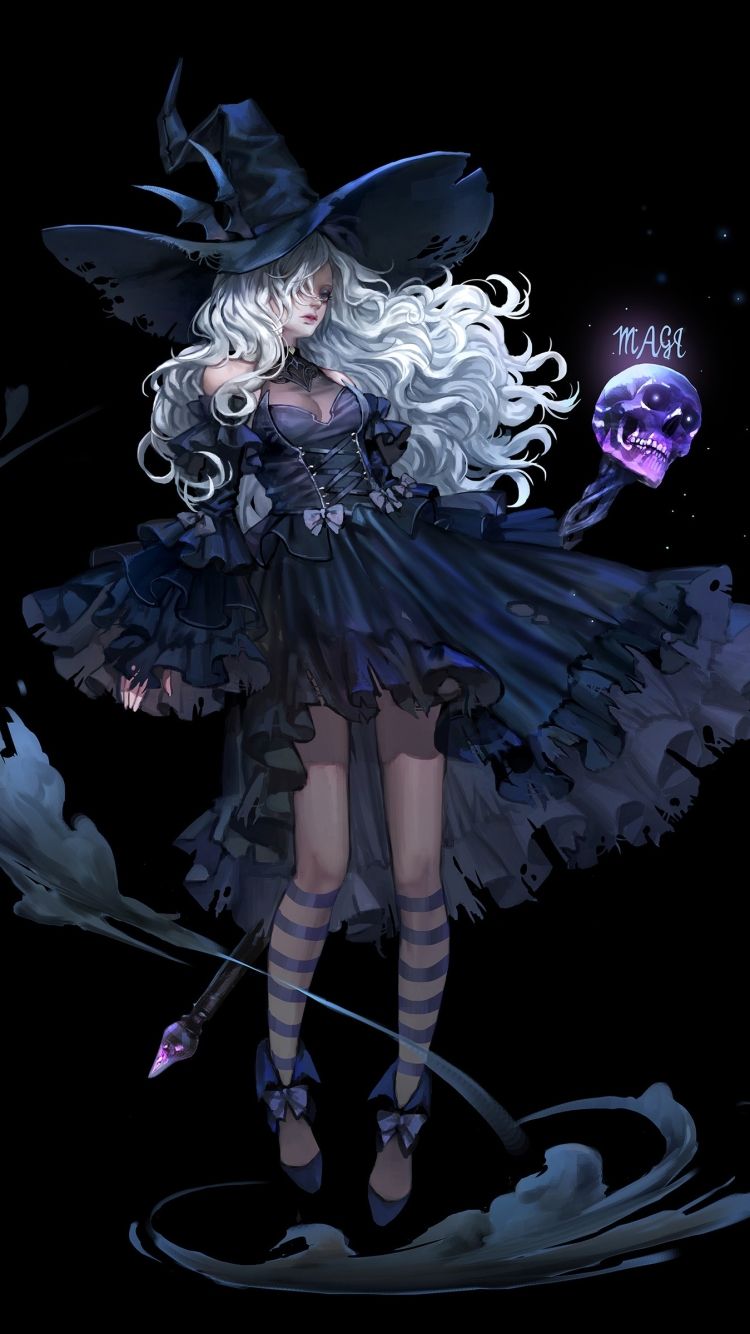 750x1334   Witch Phone Wallpapers - Лучшие бесплатные фоновые изображения для телефонов Witch - WallpaperAccess