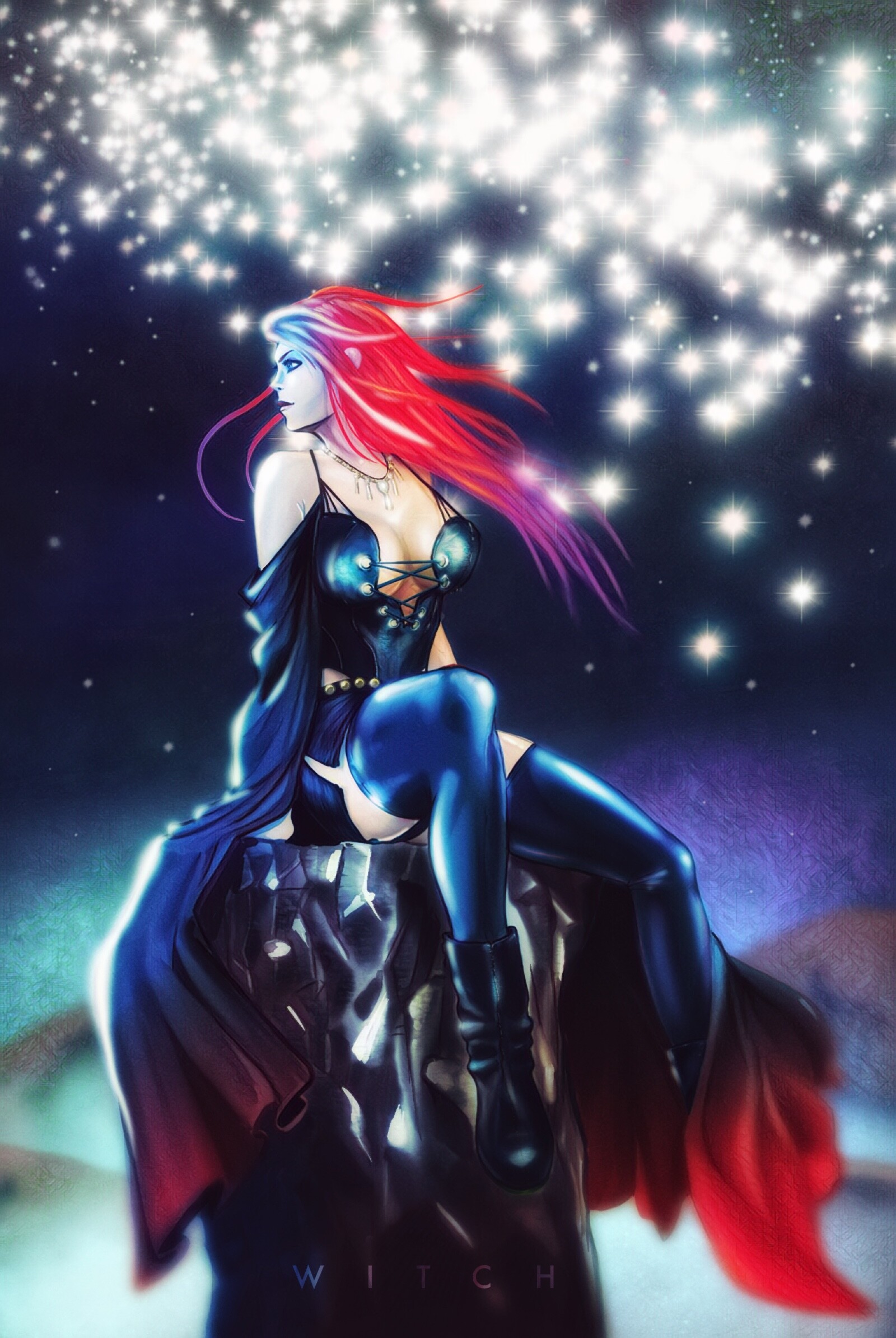 1600x2388  ArtStation - Witch phone wallpaper ... Francesco Perna
