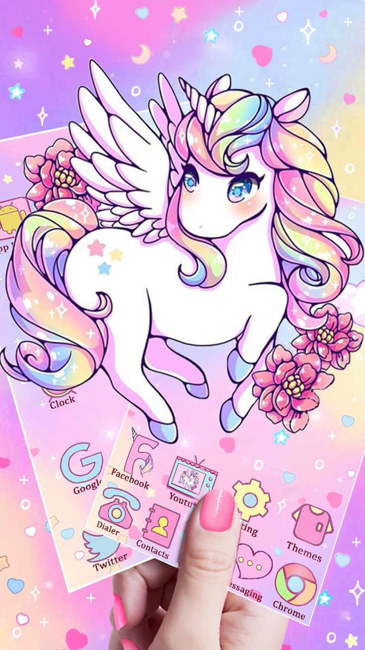 720x1280  Unicorns Galaxy Обои для рабочего стола на WallpaperDog