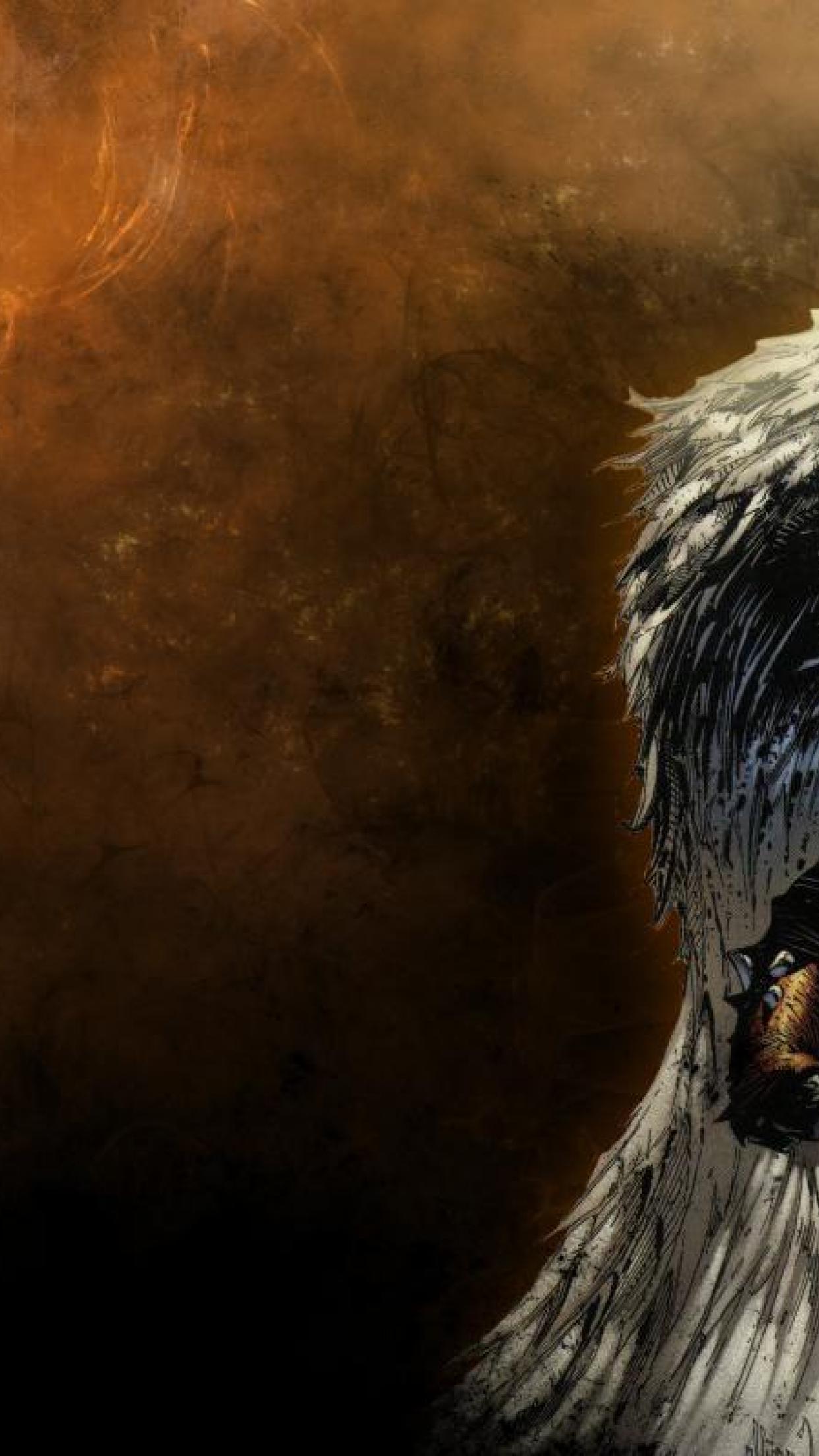 1242x2208  Angel Of Darkness HD Wallpapers - Обои Cave