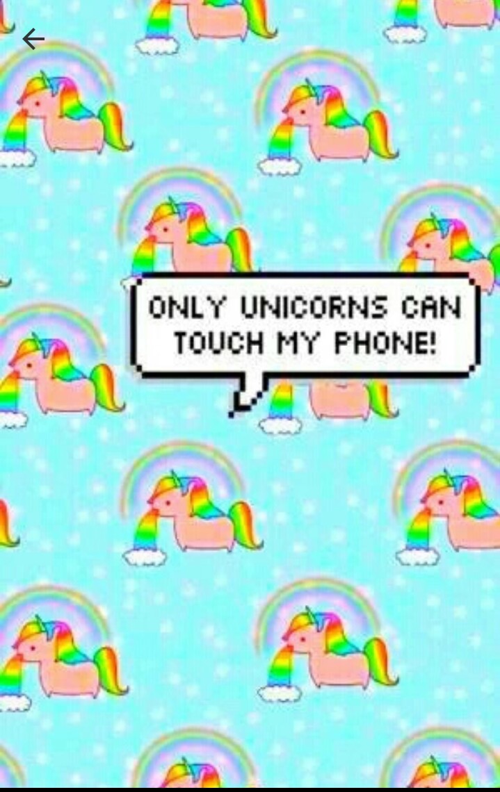 719x1140   Unicorn Wallpaper And Rainbow Image - Dont Touch My Phone Sweet - 719x1140 Wallpaper - teahub.io 