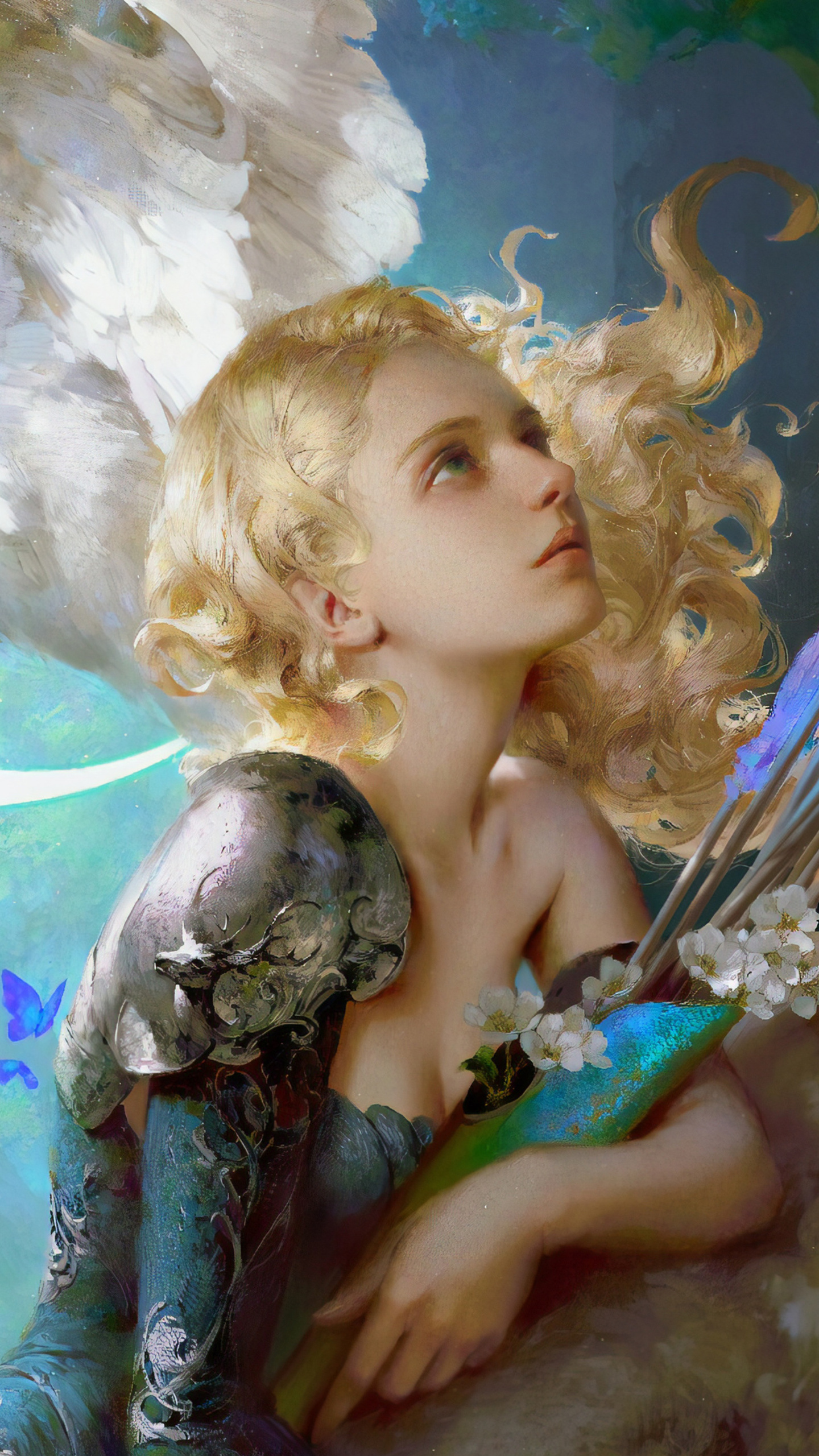 1440x2560  1440x2560 Невинный ангел Fairy Tail 4k Samsung Galaxy S