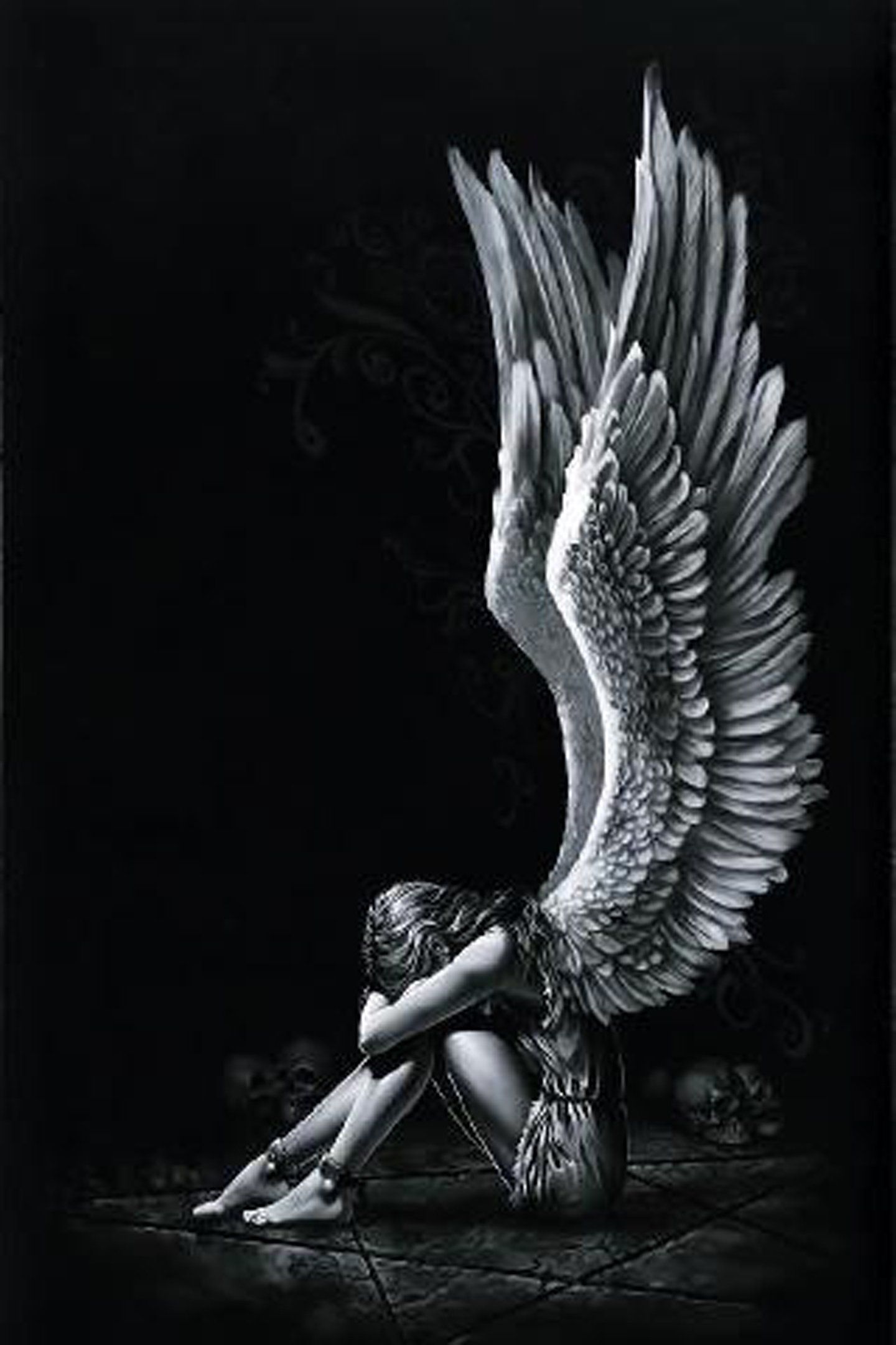 Картинки девушка с крыльями