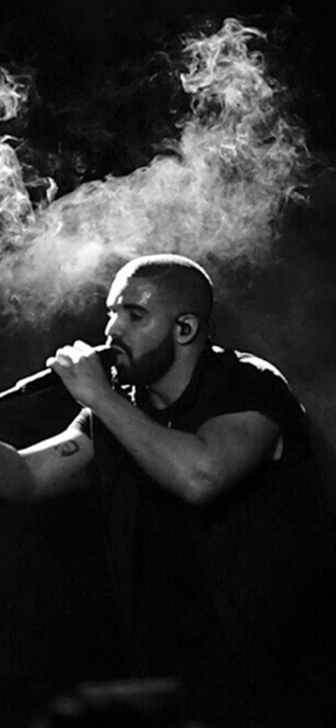 1125x2436  1125x2436 Iphone X Smoke Performance Drake Rapper - Iphone Drake Background - 1125x2436 Обои - teahub.io 