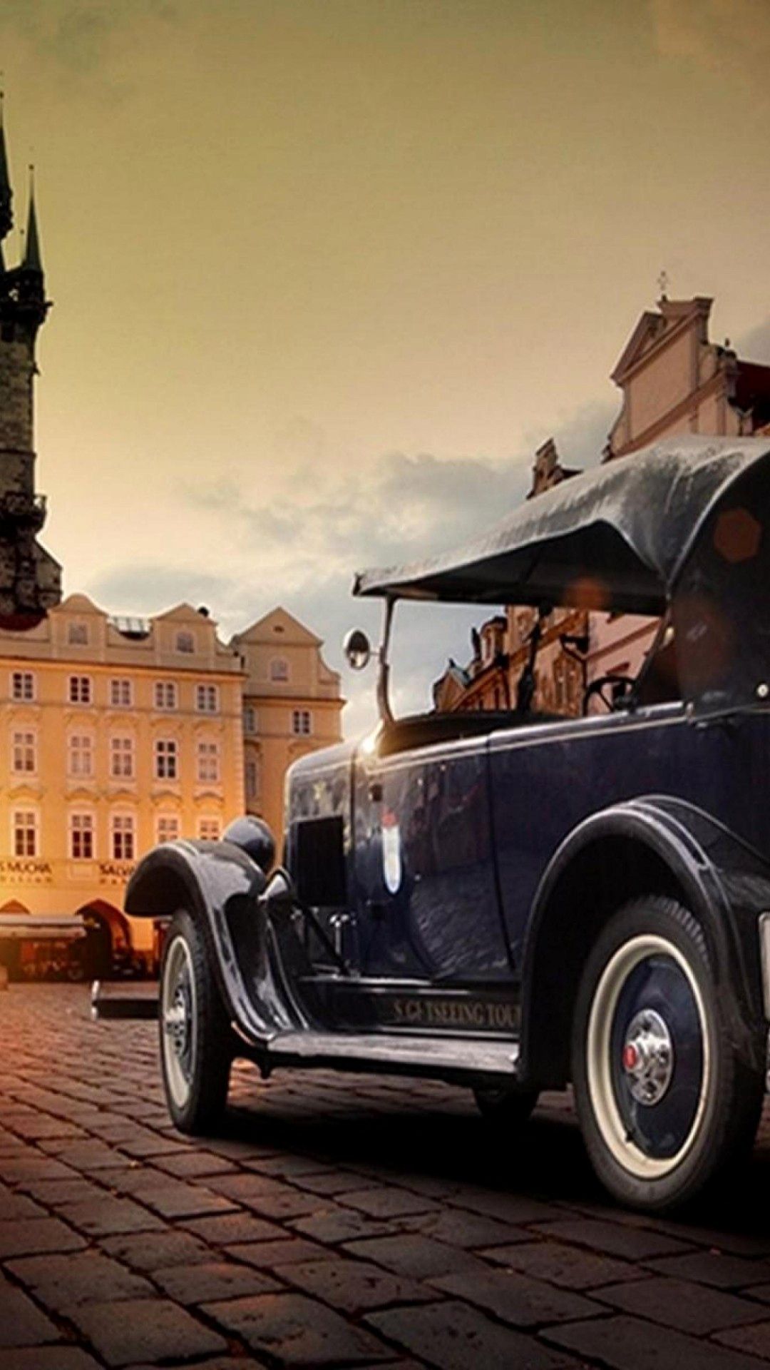 1080x1920   Эстетические обои старинных автомобилей