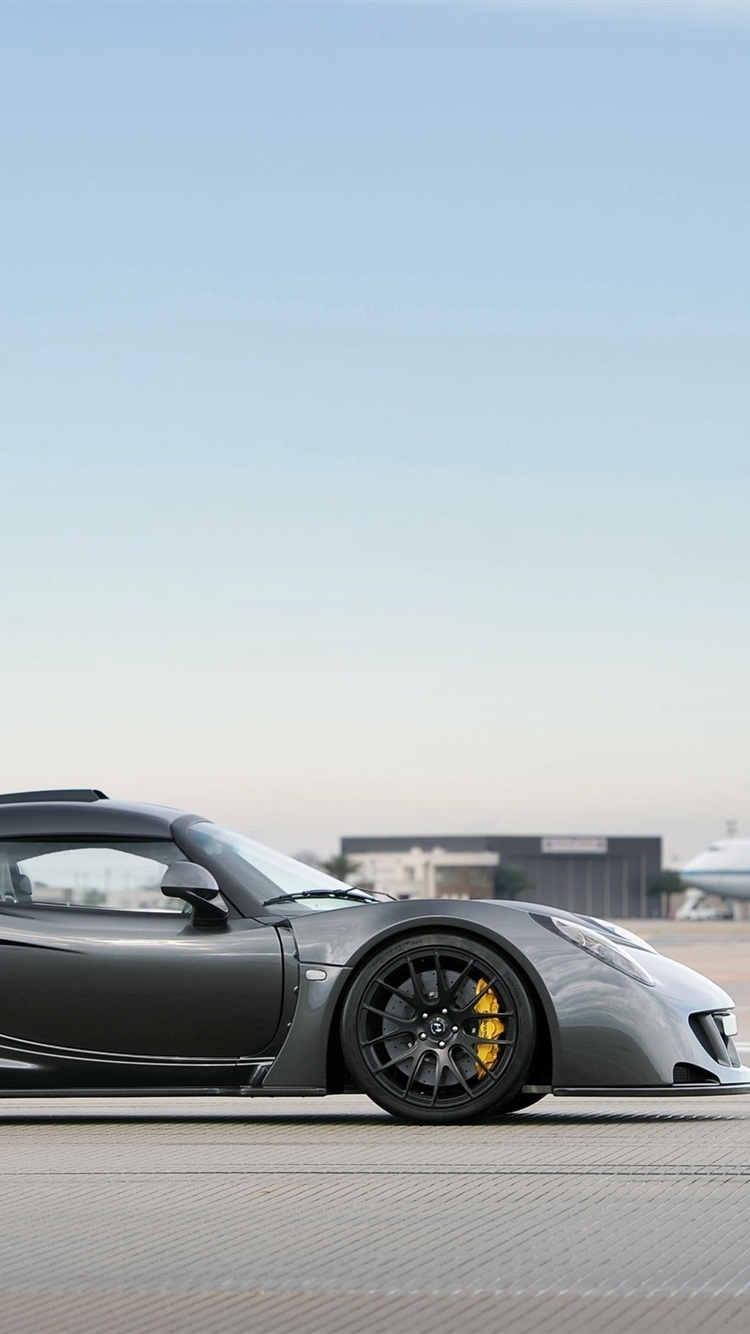 750x1334   Обои Hennessey Venom Gt Spyder Black Motion - Hennessey Tempus Gt Spyder Black Motion 2701420xph. io 